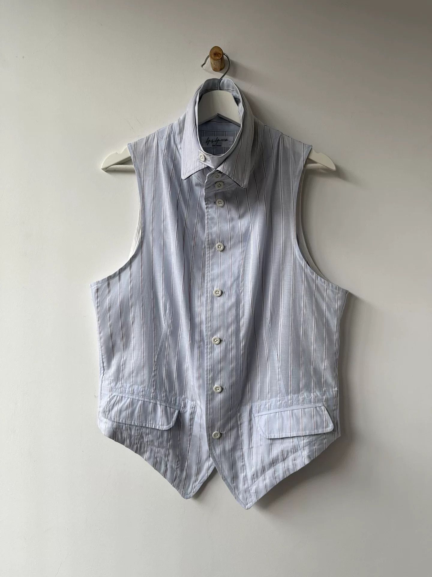 Yohji Yamamoto yohji yamamoto pour homme embroidered vest Size US L / EU 52-54 / 3 - 2 Thumbnail