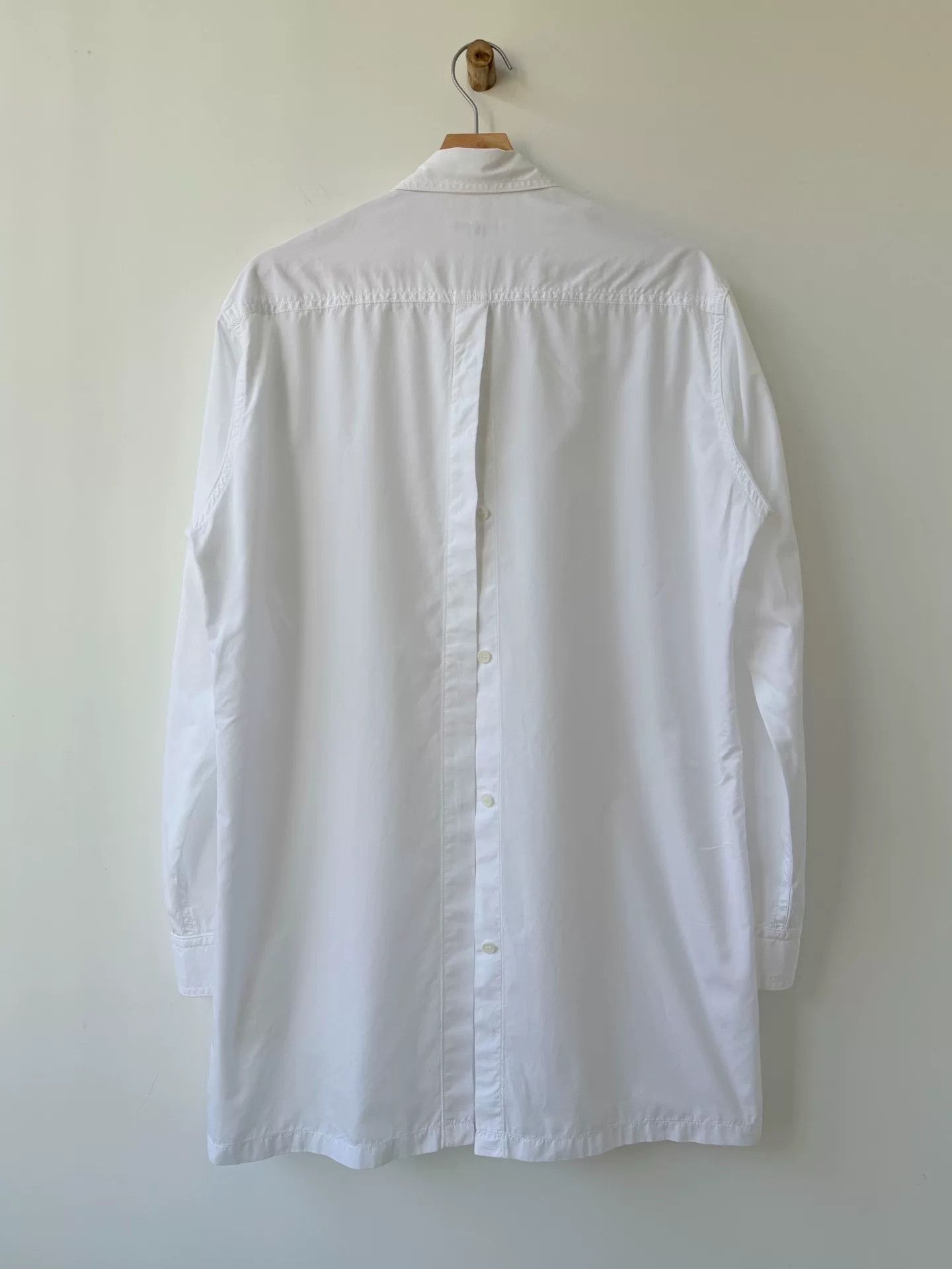Yohji Yamamoto yohji yamamoto pour homme white shirt Size US M / EU 48-50 / 2 - 2 Thumbnail