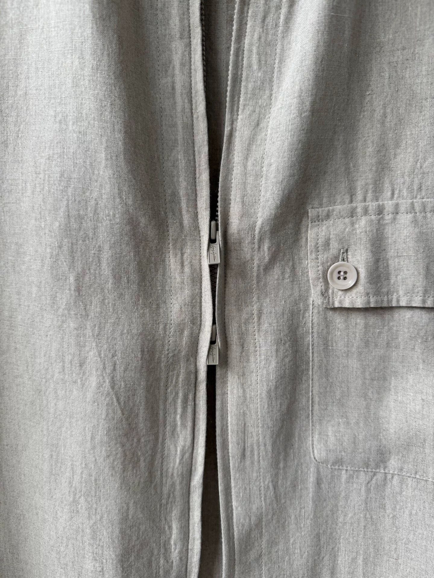 Yohji Yamamoto yohji yamamoto linen shirt jacket 22ss Size US M / EU 48-50 / 2 - 3 Thumbnail