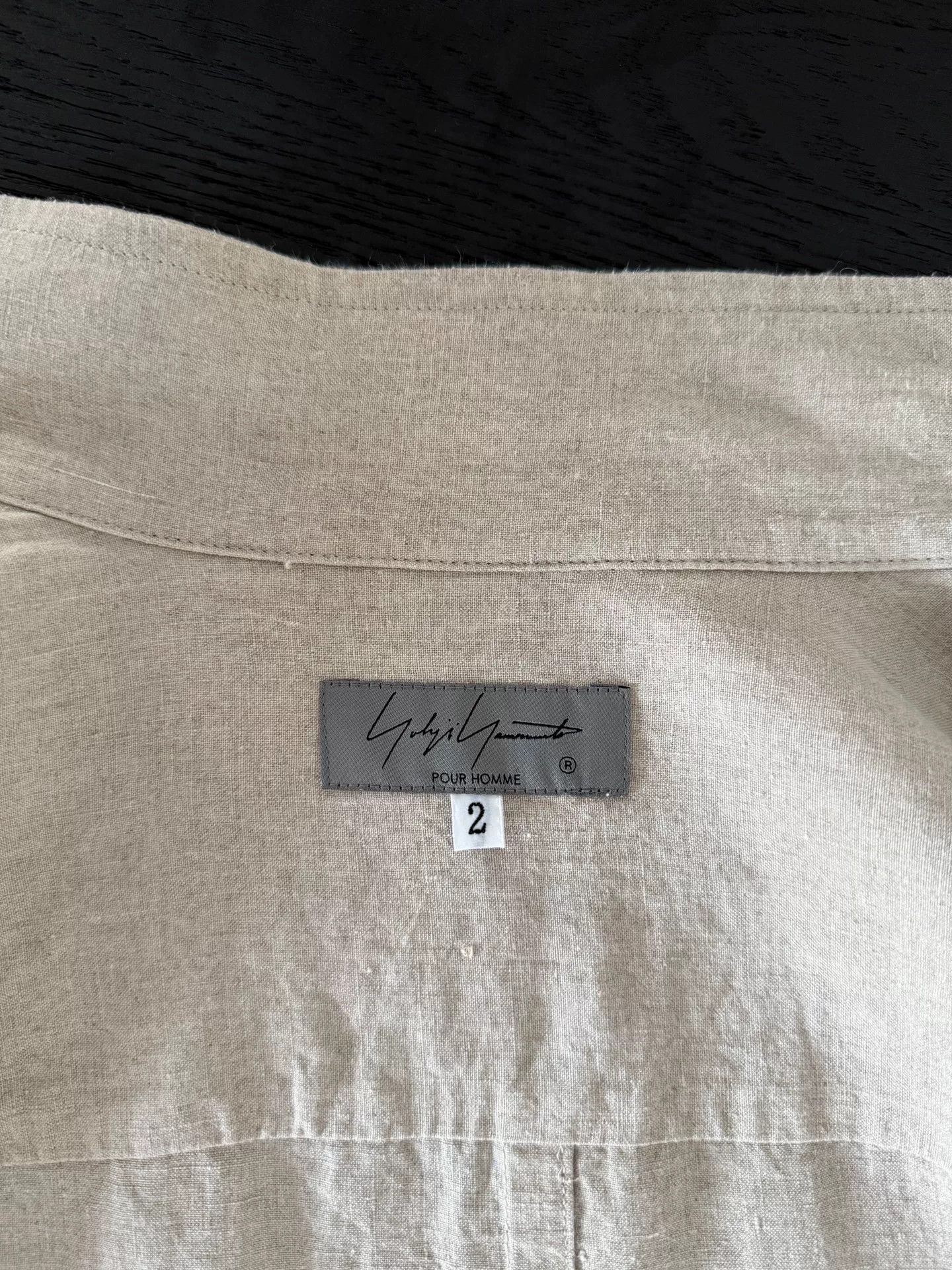 Yohji Yamamoto yohji yamamoto linen shirt jacket 22ss Size US M / EU 48-50 / 2 - 6 Thumbnail
