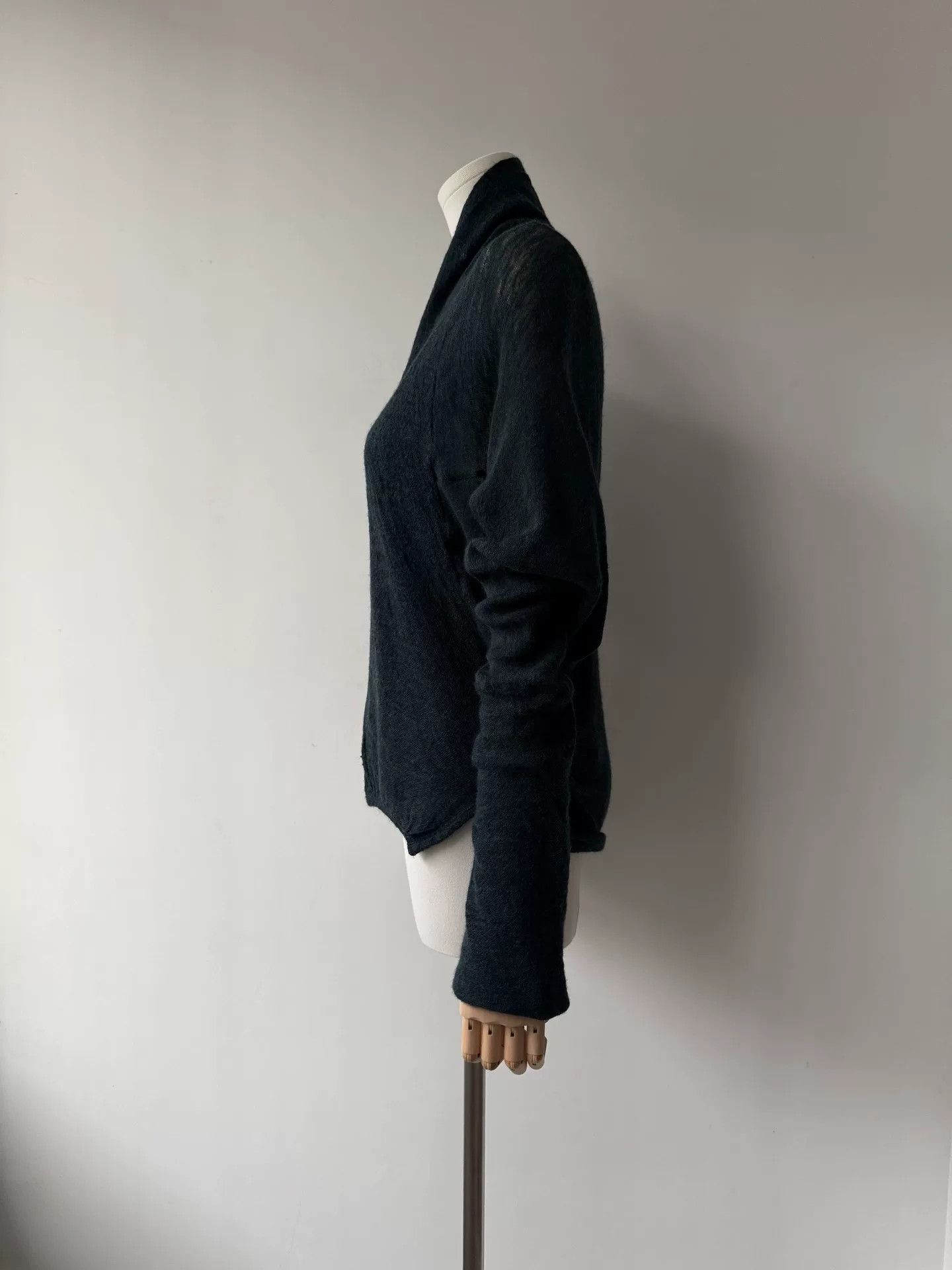Yohji Yamamoto wool cardigan by yohji yamamoto in navy Size M / US 6-8 / IT 42-44 - 5 Thumbnail