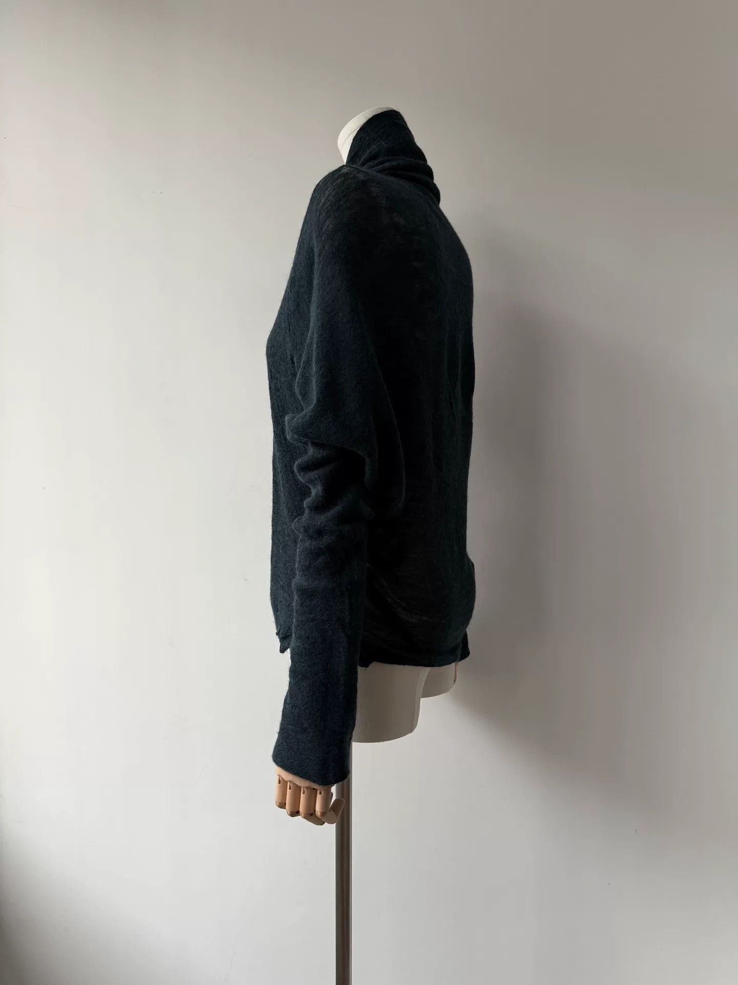 Yohji Yamamoto wool cardigan by yohji yamamoto in navy Size M / US 6-8 / IT 42-44 - 6 Thumbnail