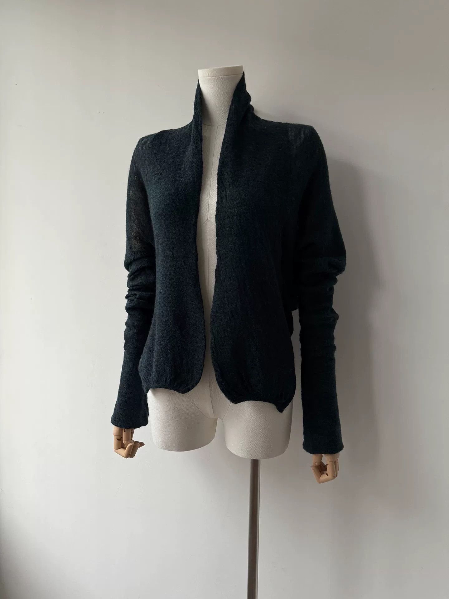 Yohji Yamamoto wool cardigan by yohji yamamoto in navy Size M / US 6-8 / IT 42-44 - 3 Thumbnail