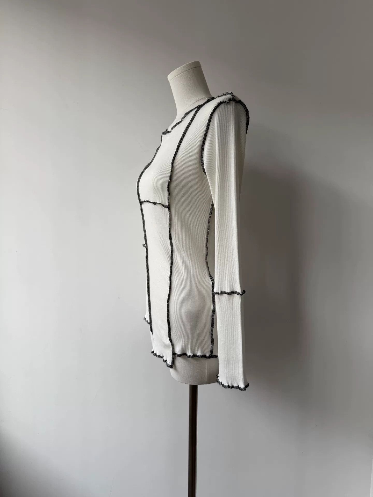 Y's yohji yamamoto irregular knit long sleeve top Size S / US 4 / IT 40 - 5 Thumbnail