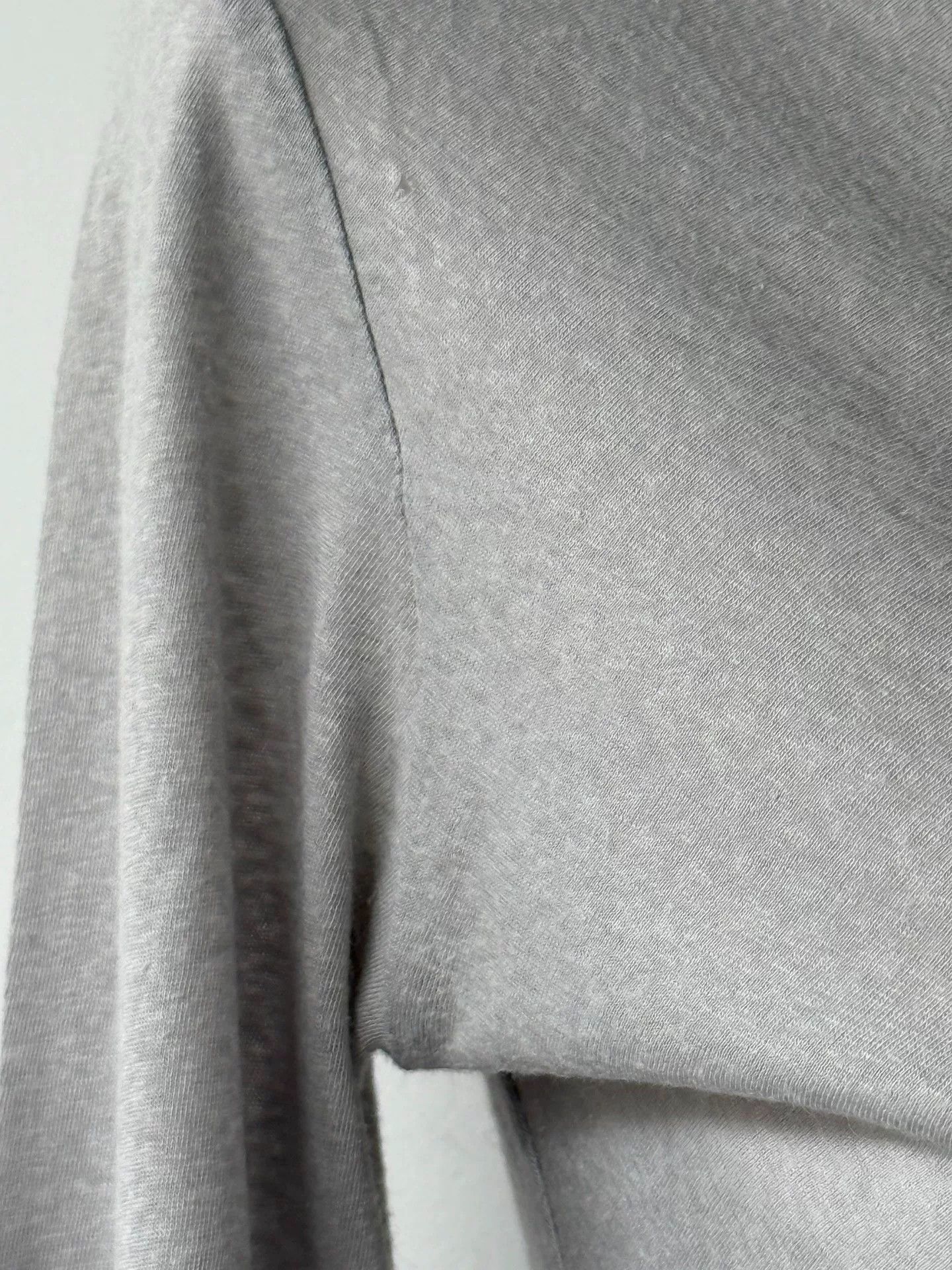 Yohji Yamamoto unique silver-gray asymmetrical dress Size S / US 4 / IT 40 - 4 Thumbnail