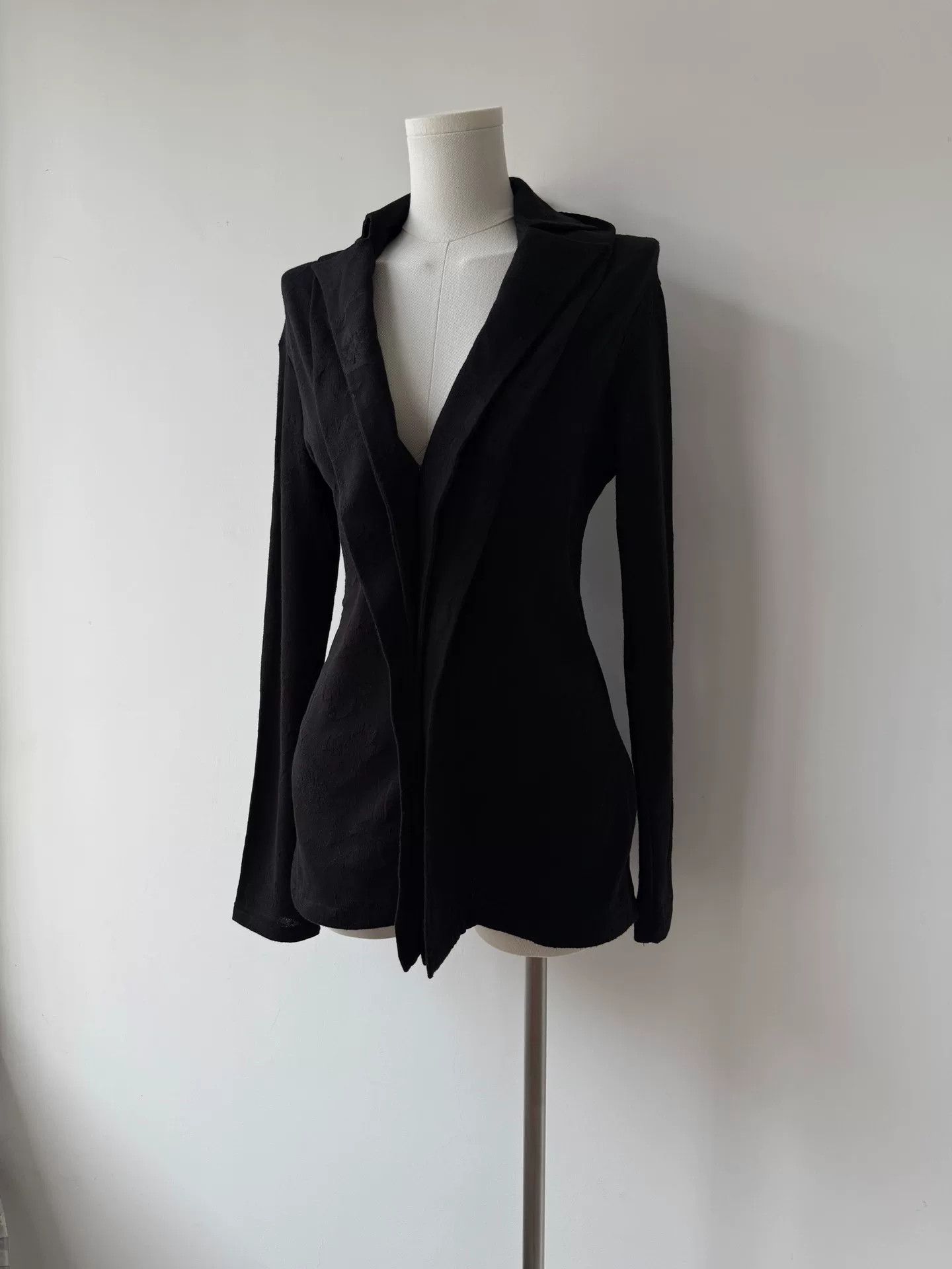 Yohji Yamamoto Yohji Yamamoto Unique Open Cardigan Jacket Size US M / EU 48-50 / 2 - 6 Thumbnail