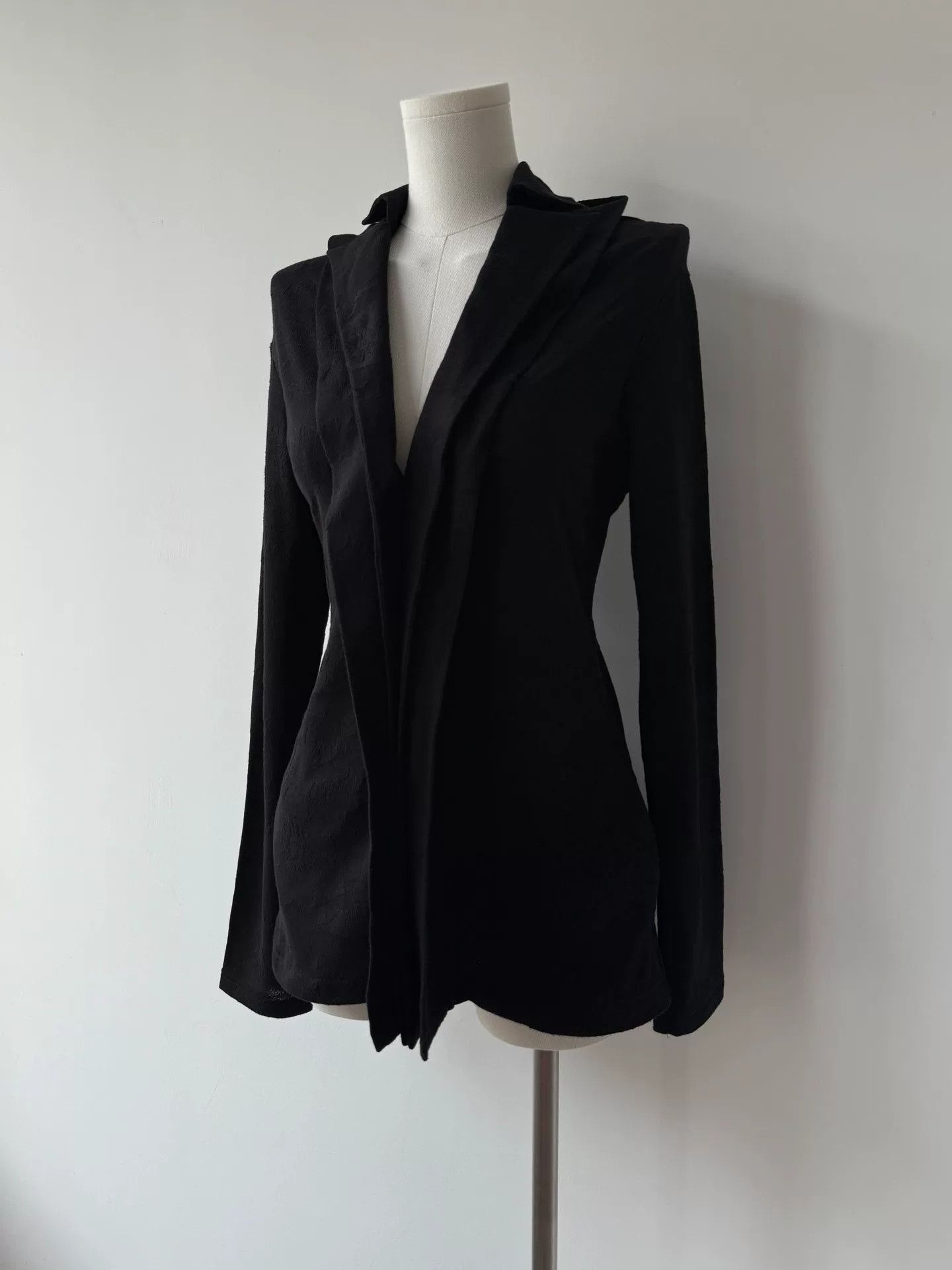 Yohji Yamamoto Yohji Yamamoto Unique Open Cardigan Jacket Size US M / EU 48-50 / 2 - 4 Thumbnail