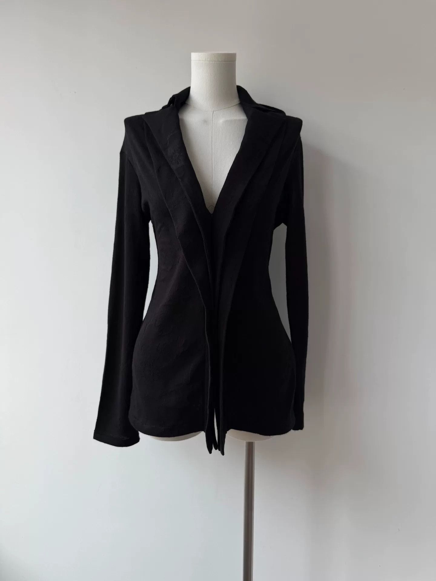 Yohji Yamamoto Yohji Yamamoto Unique Open Cardigan Jacket Size US M / EU 48-50 / 2 - 5 Thumbnail