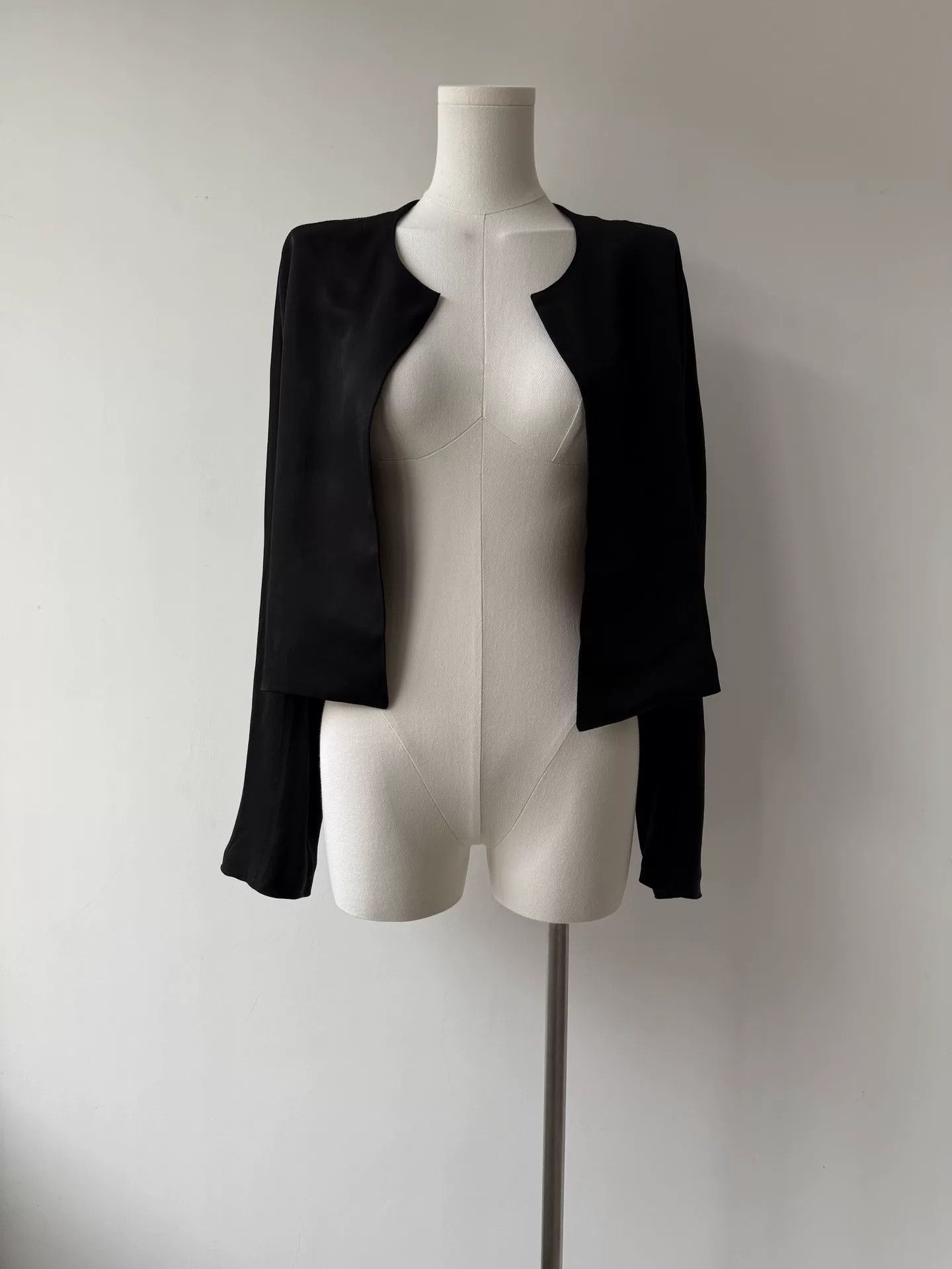 Y's yohji yamamoto y's silk cardigan jacket Size S / US 4 / IT 40 - 3 Thumbnail