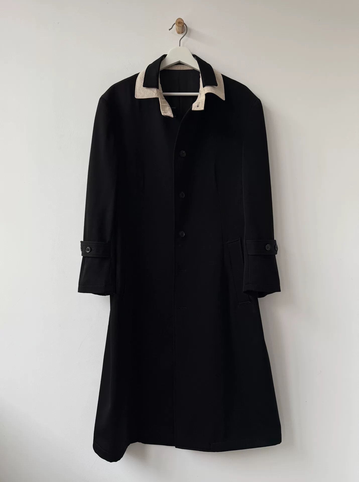 Yohji Yamamoto yohji yamamoto pour homme wool coat Size US L / EU 52-54 / 3 - 3 Thumbnail