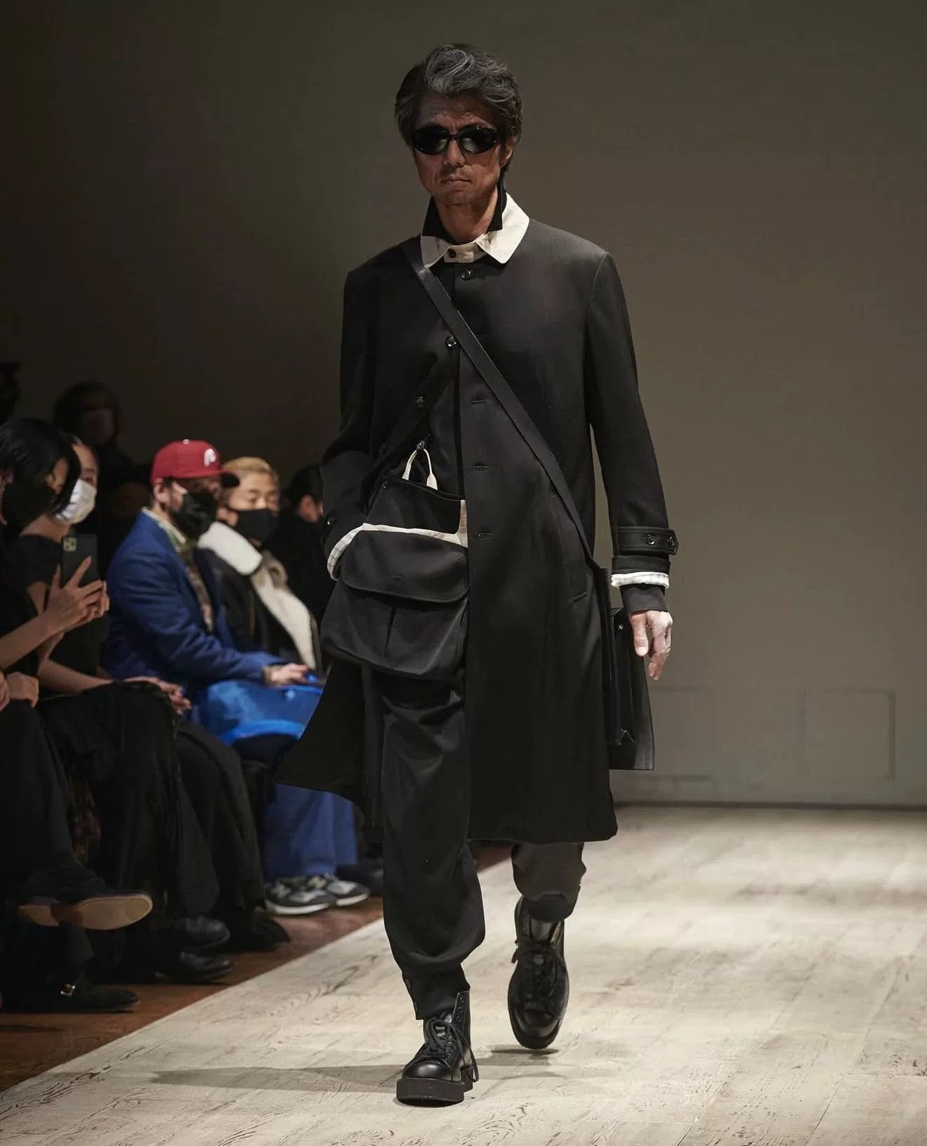 Yohji Yamamoto yohji yamamoto pour homme wool coat Size US L / EU 52-54 / 3 - 8 Thumbnail