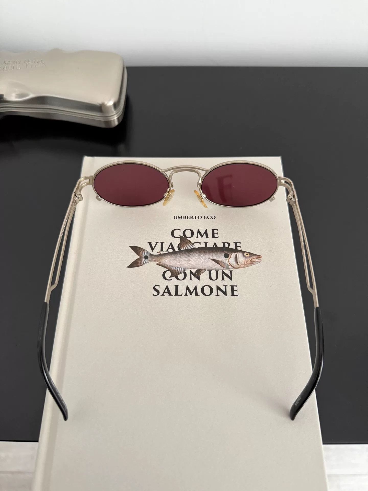 Jean Paul Gaultier jean paul gaultier titanium retro sunglasses Size ONE SIZE - 7 Thumbnail
