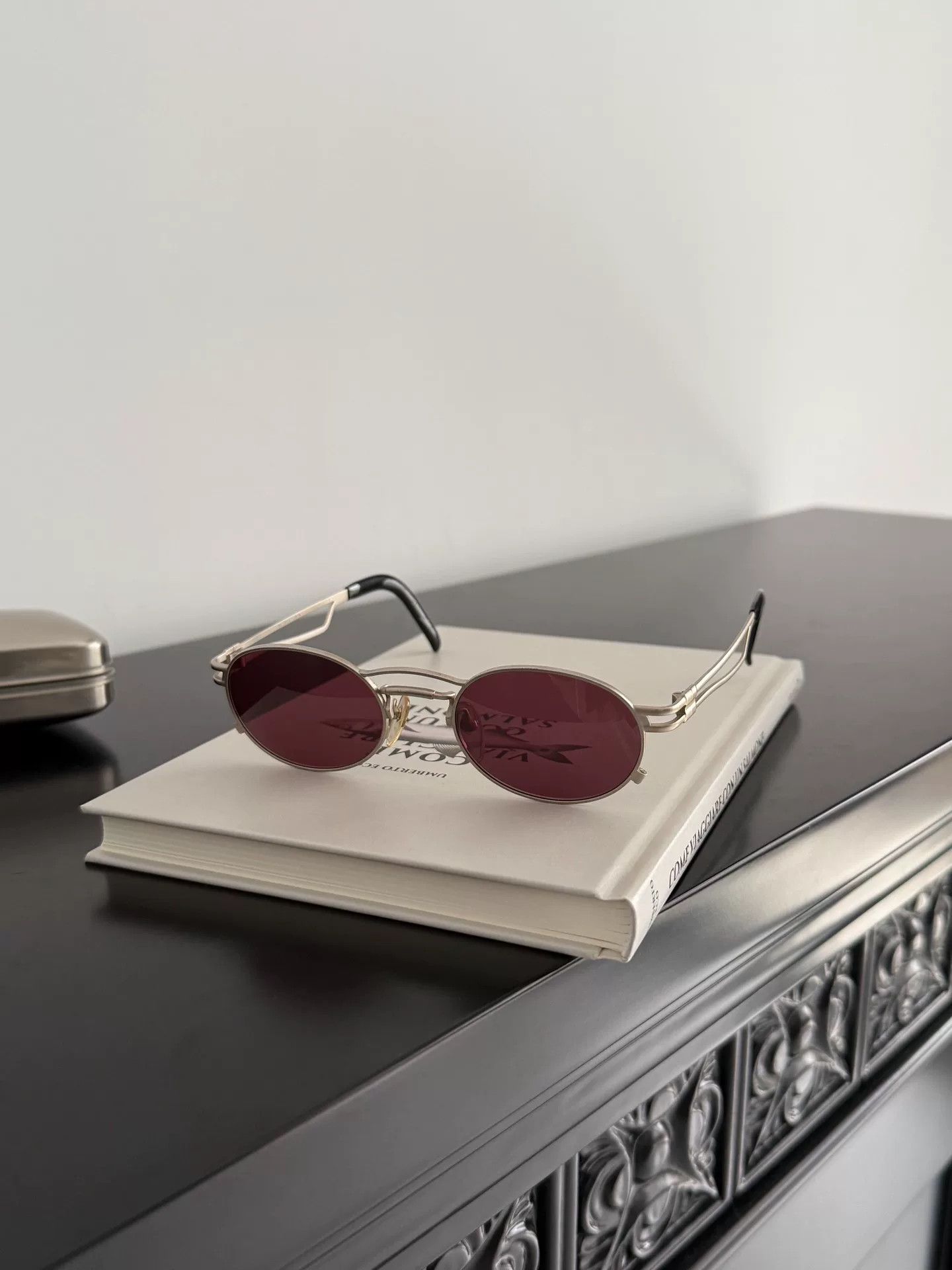 Jean Paul Gaultier jean paul gaultier titanium retro sunglasses Size ONE SIZE - 6 Thumbnail