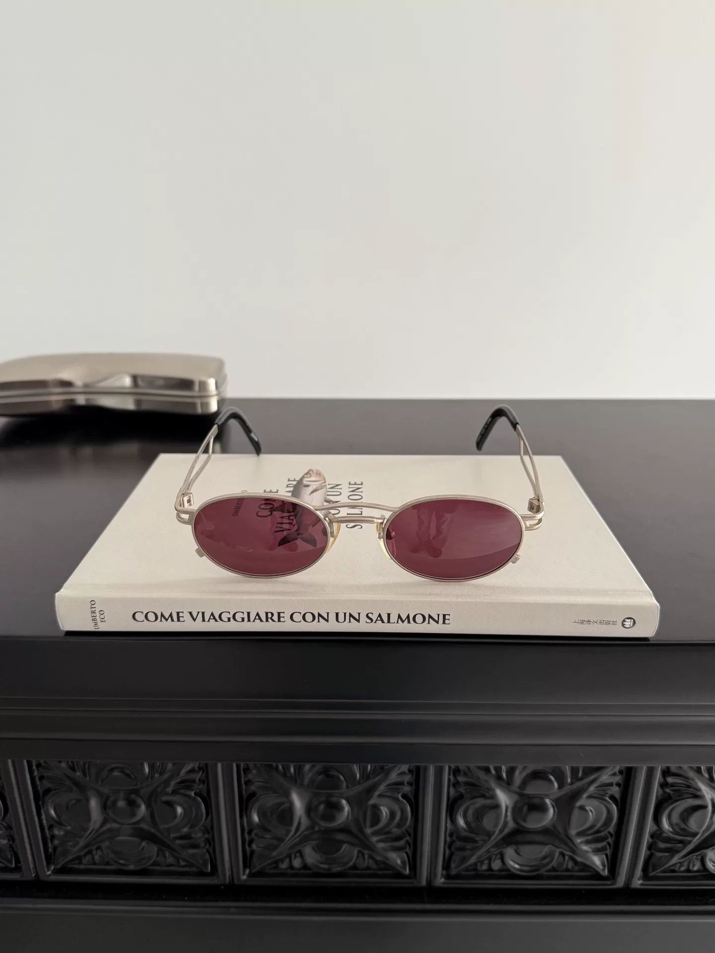 Jean Paul Gaultier jean paul gaultier titanium retro sunglasses Size ONE SIZE - 3 Thumbnail