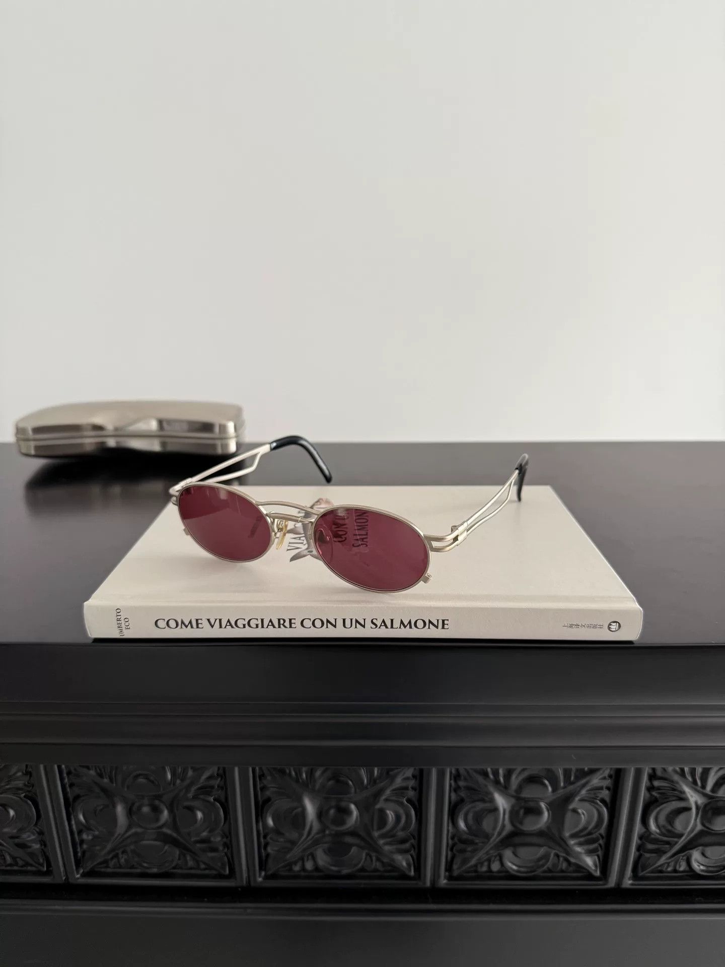 Jean Paul Gaultier jean paul gaultier titanium retro sunglasses Size ONE SIZE - 4 Thumbnail