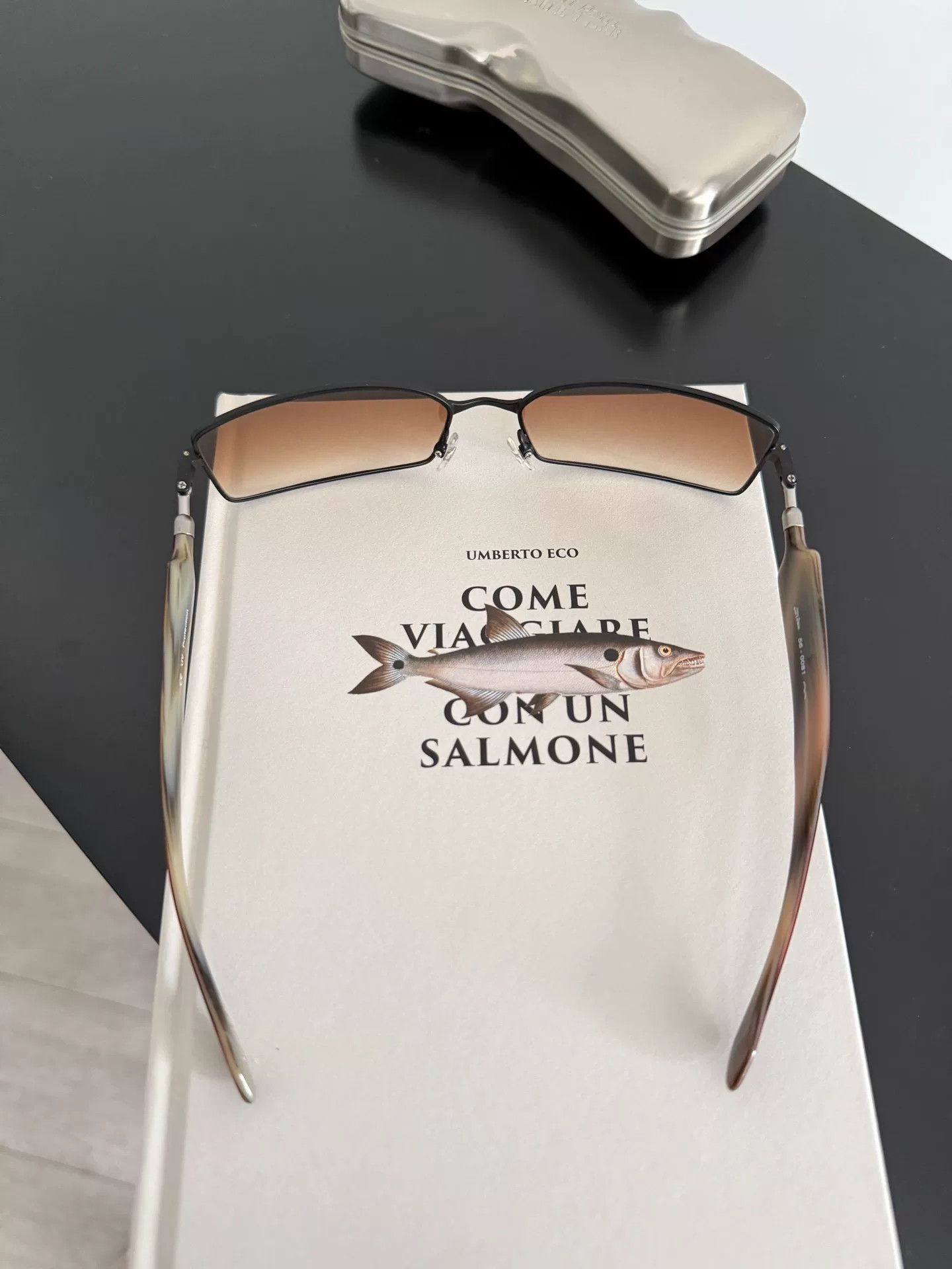 Jean Paul Gaultier Jean Paul Gaultier Cyberpunk Blade Sunglasses Size ONE SIZE - 8 Thumbnail