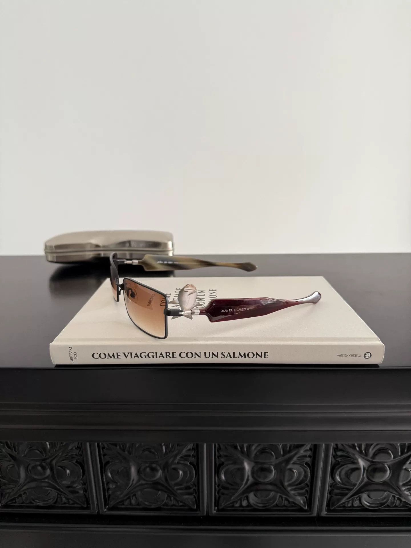 Jean Paul Gaultier Jean Paul Gaultier Cyberpunk Blade Sunglasses Size ONE SIZE - 6 Thumbnail