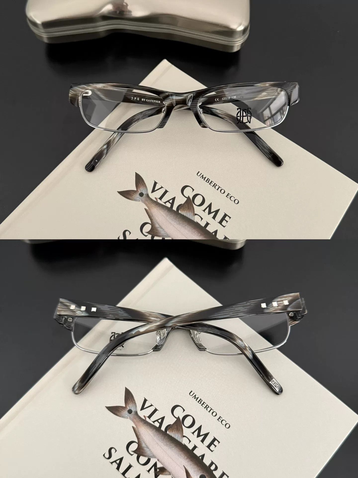 Jean Paul Gaultier Jean Paul Gaultier Blue Light Glasses Size ONE SIZE - 9 Thumbnail