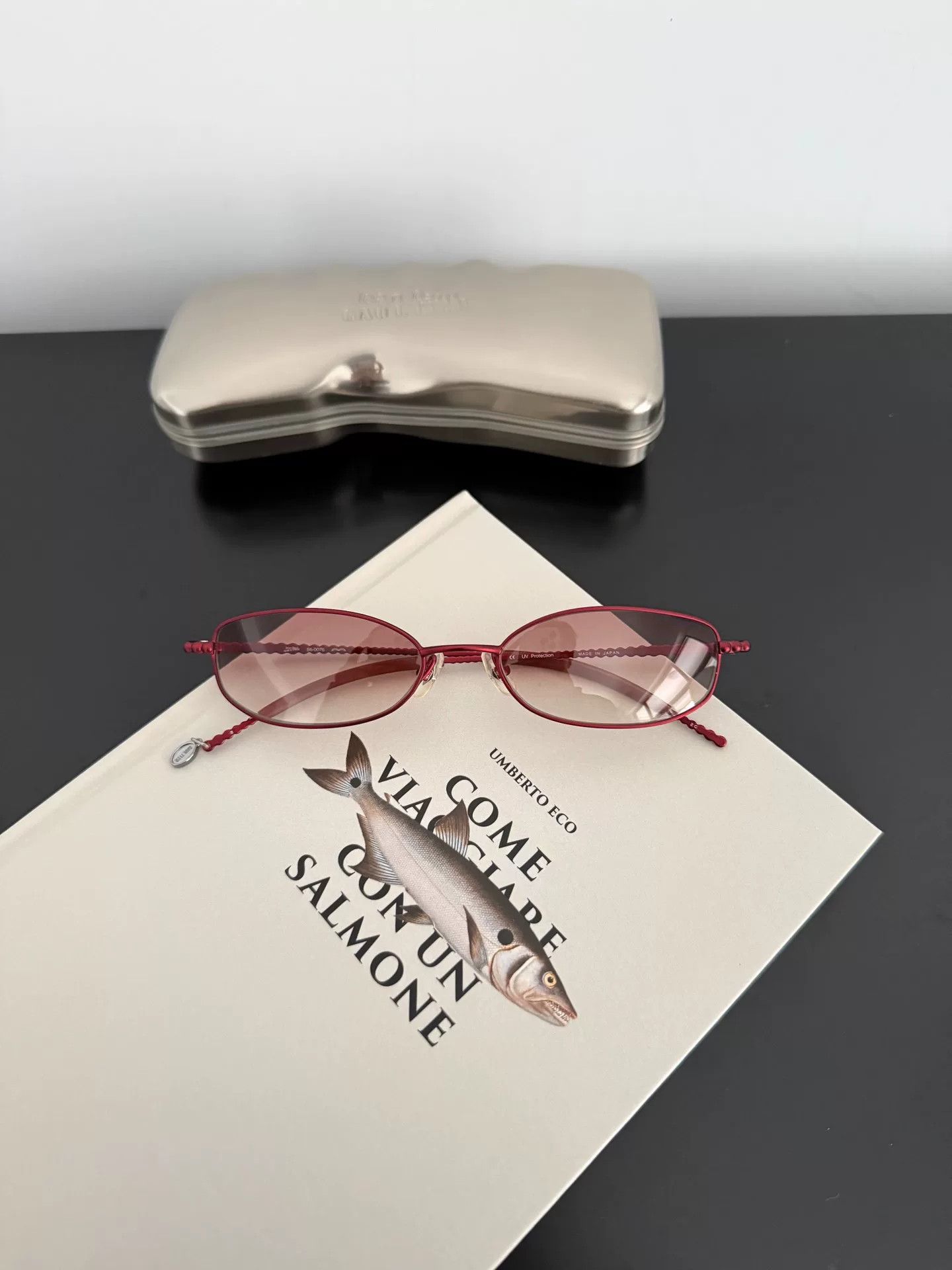 Jean Paul Gaultier Jean Paul Gaultier Red Blue Sunglasses Size ONE SIZE - 4 Thumbnail