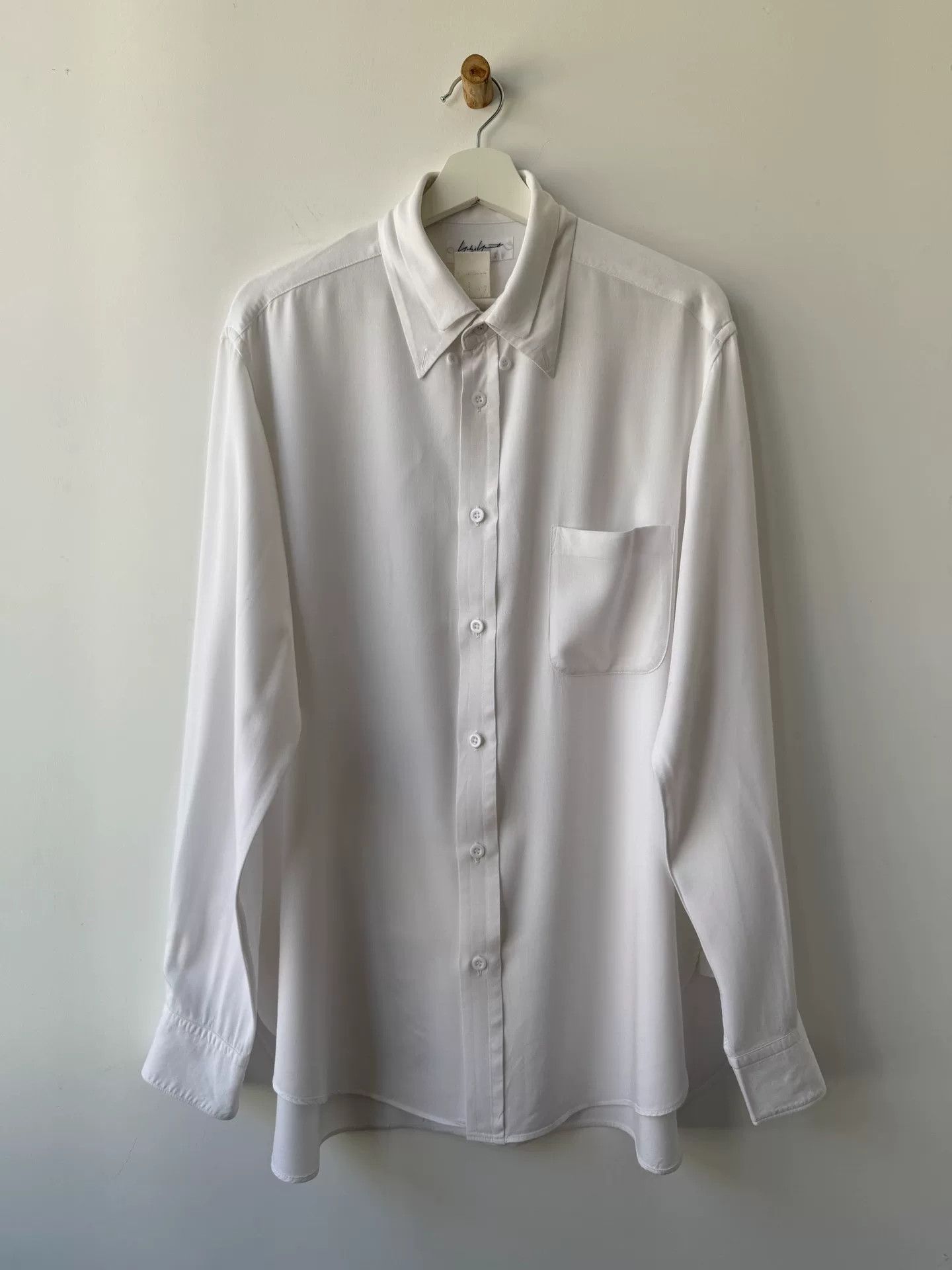Yohji Yamamoto yohji yamamoto pour homme vintage cotton shirt Size US L / EU 52-54 / 3 - 2 Thumbnail
