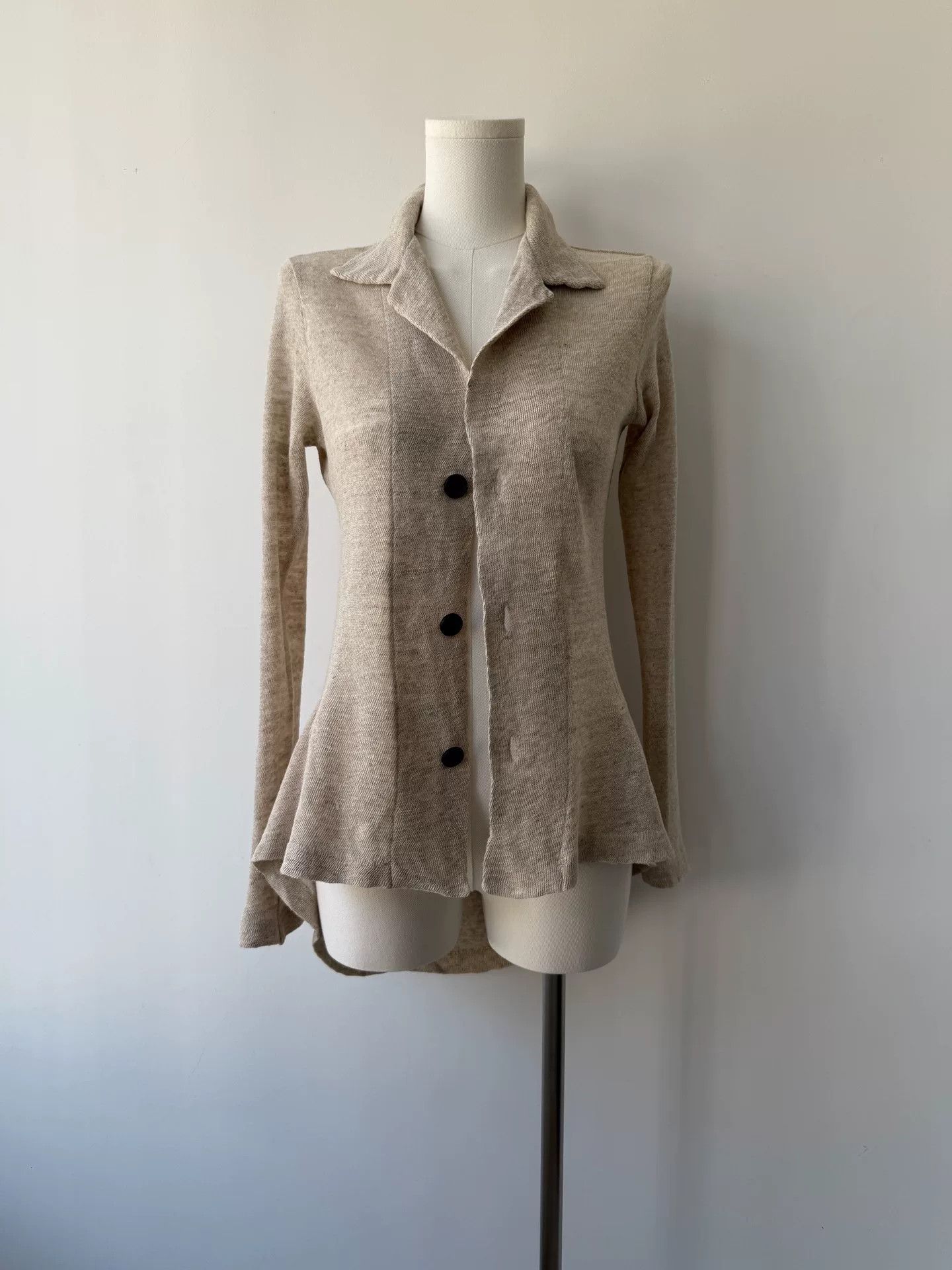 Y's Yohji Yamamoto Y's Linen Blend Jacket Size S / US 4 / IT 40 - 4 Thumbnail
