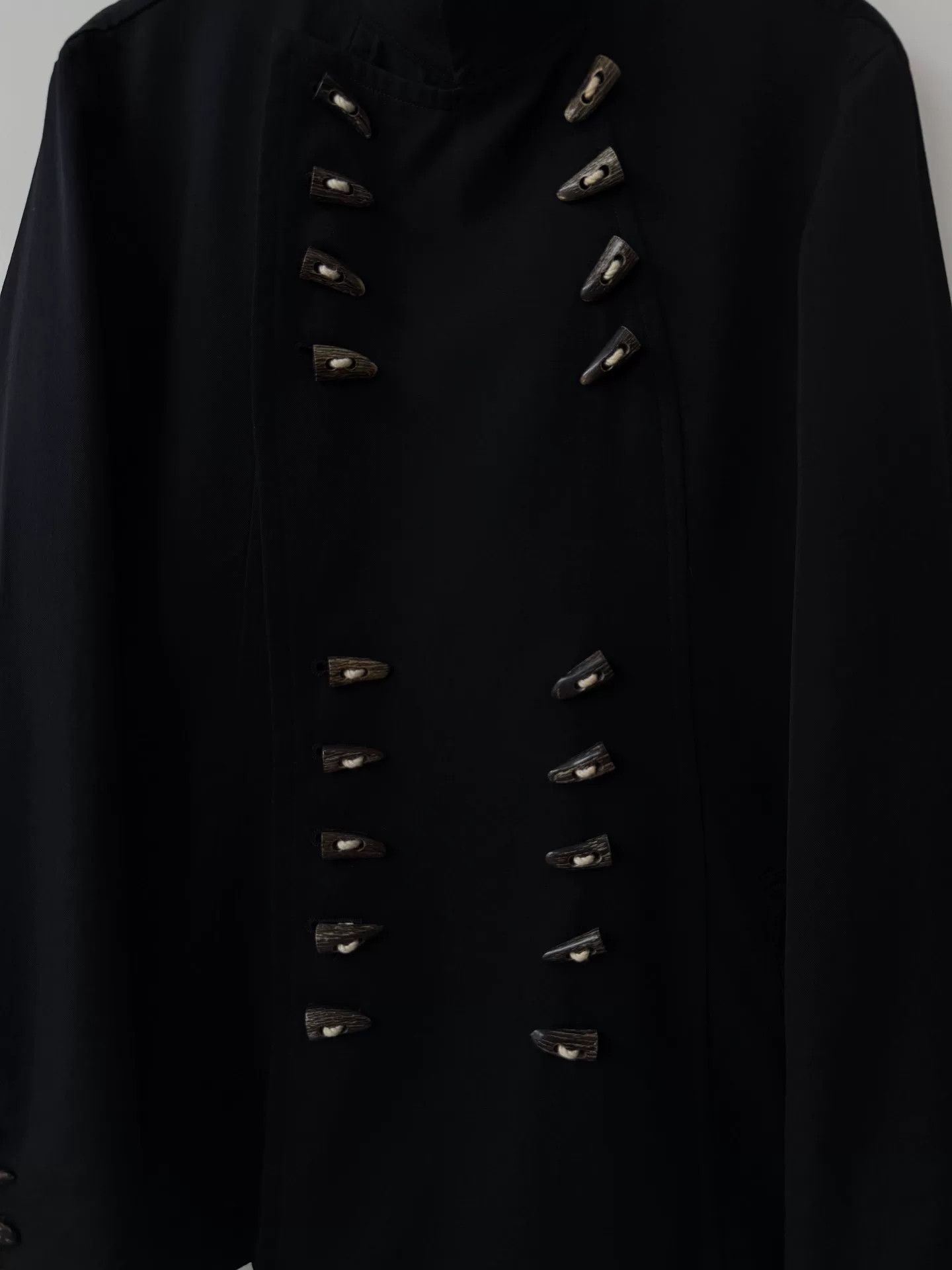 Yohji Yamamoto yohji yamamoto 12aw black jacket with buttons Size US M / EU 48-50 / 2 - 6 Thumbnail