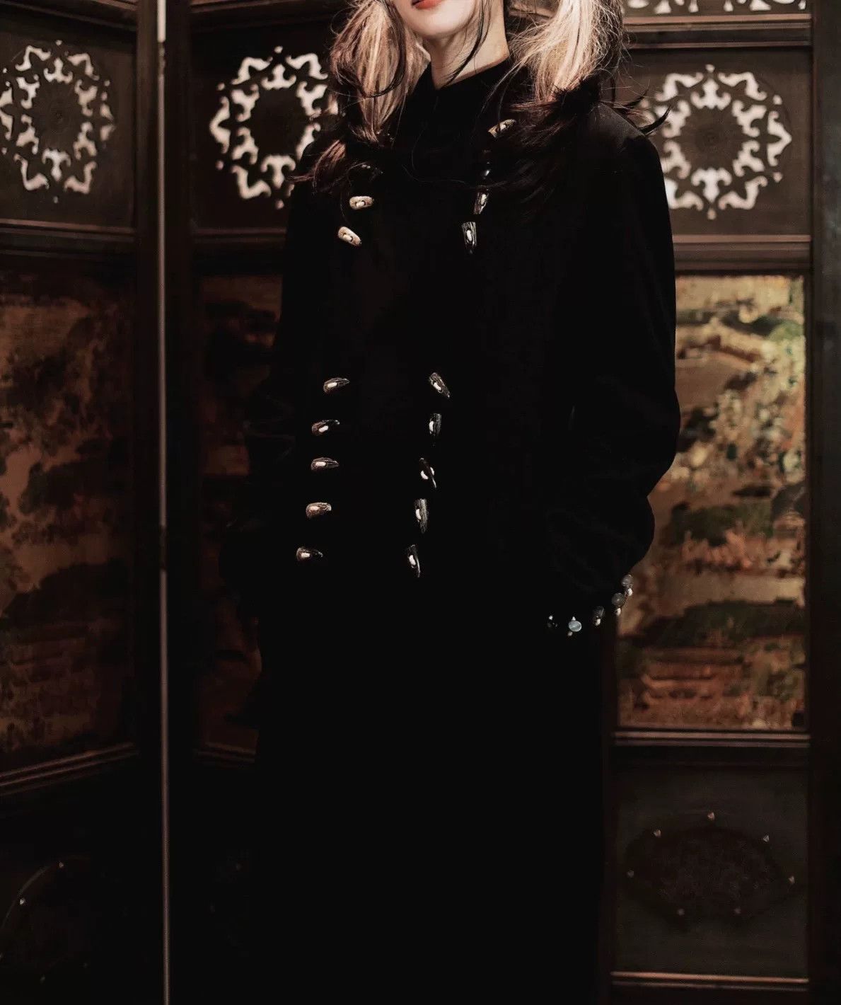 Yohji Yamamoto yohji yamamoto 12aw black jacket with buttons Size US M / EU 48-50 / 2 - 9 Thumbnail