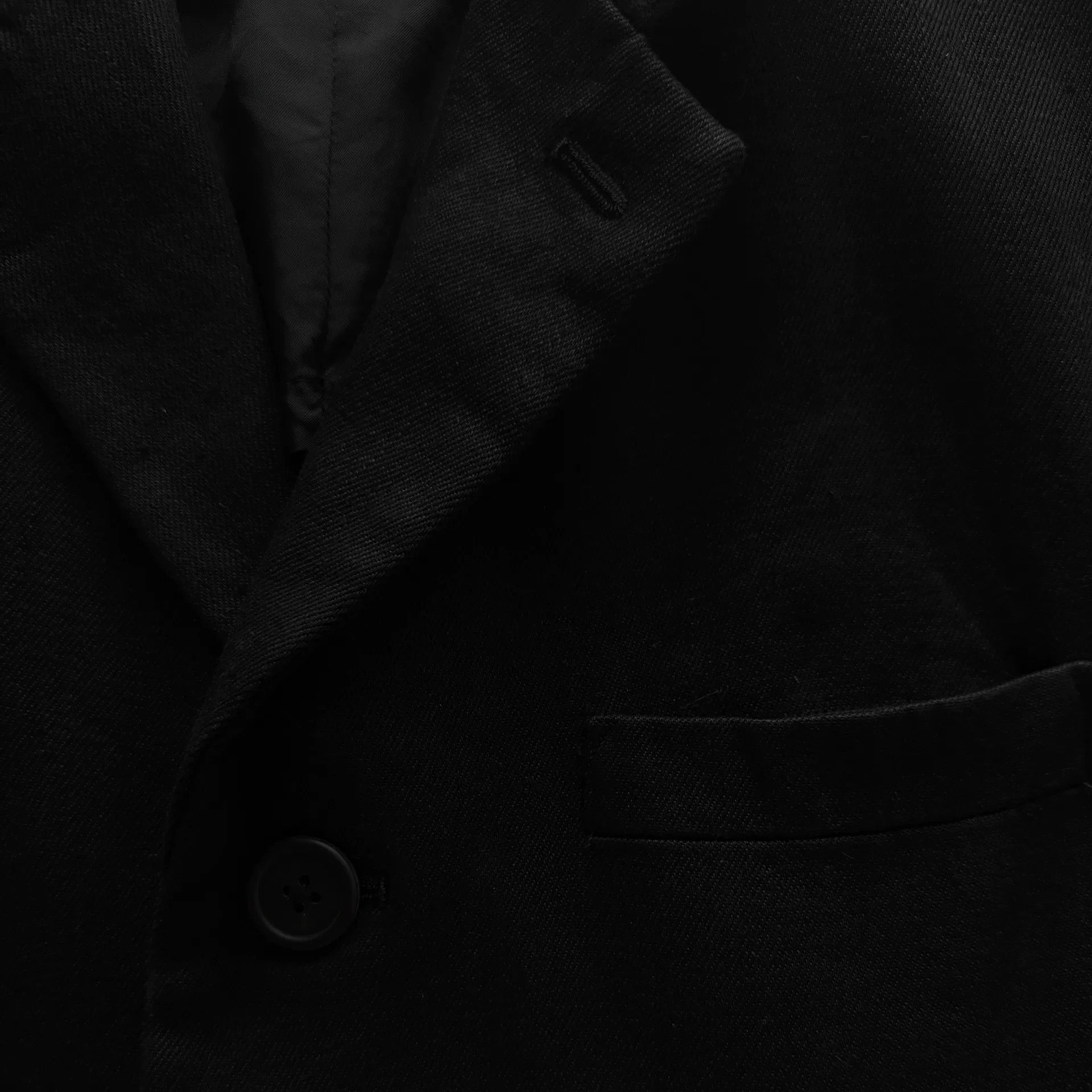 Y's for Men yohji yamamoto men's wool-linen suit jacket Size US L / EU 52-54 / 3 - 4 Thumbnail