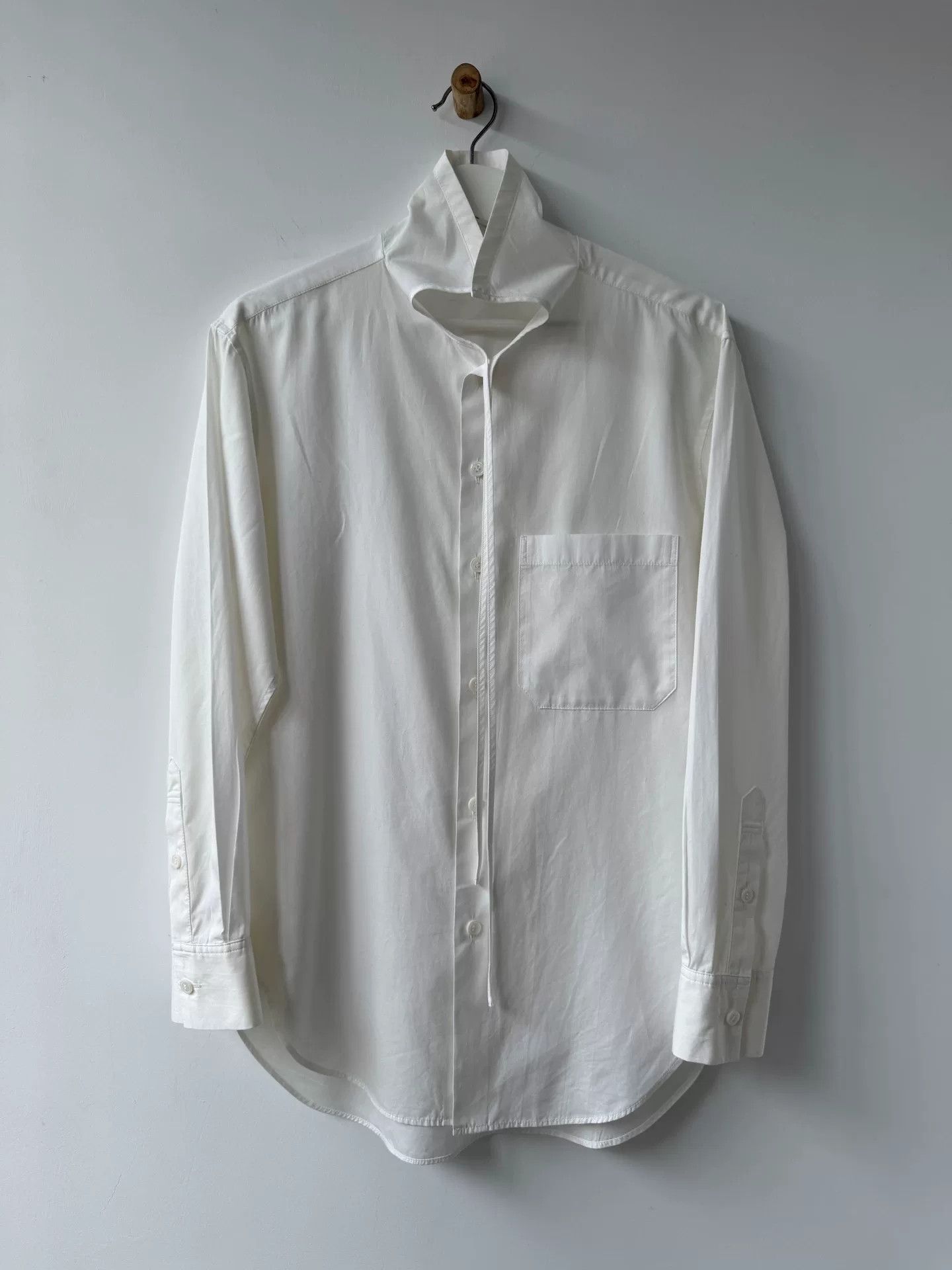 Y's Yohji Yamamoto Y's Unique Collar Shirt Size US L / EU 52-54 / 3 - 3 Thumbnail