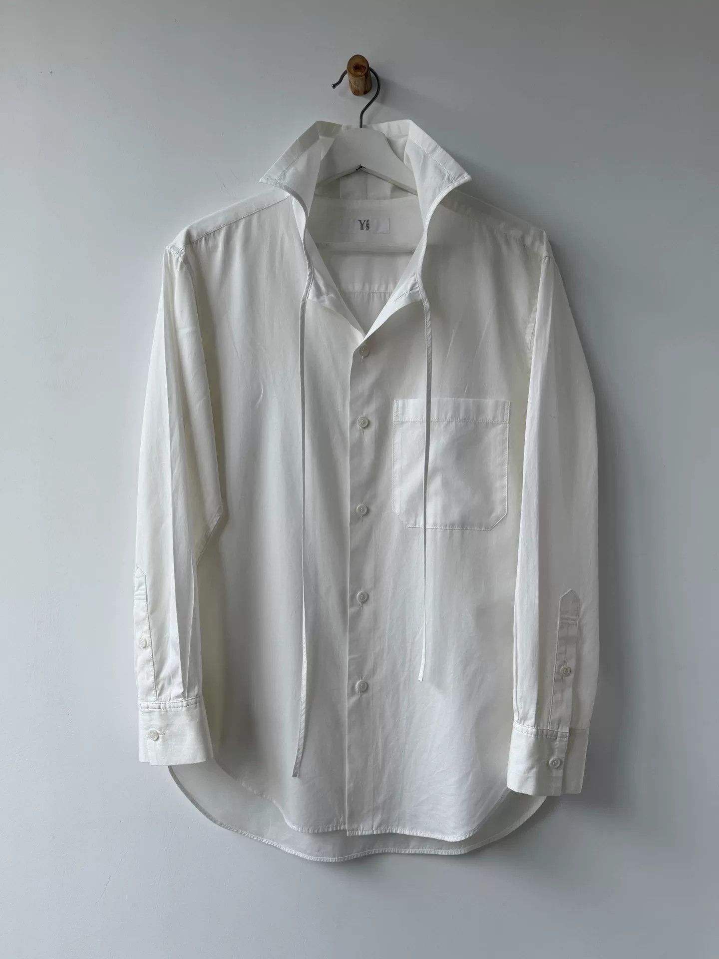 Y's Yohji Yamamoto Y's Unique Collar Shirt Size US L / EU 52-54 / 3 - 2 Thumbnail