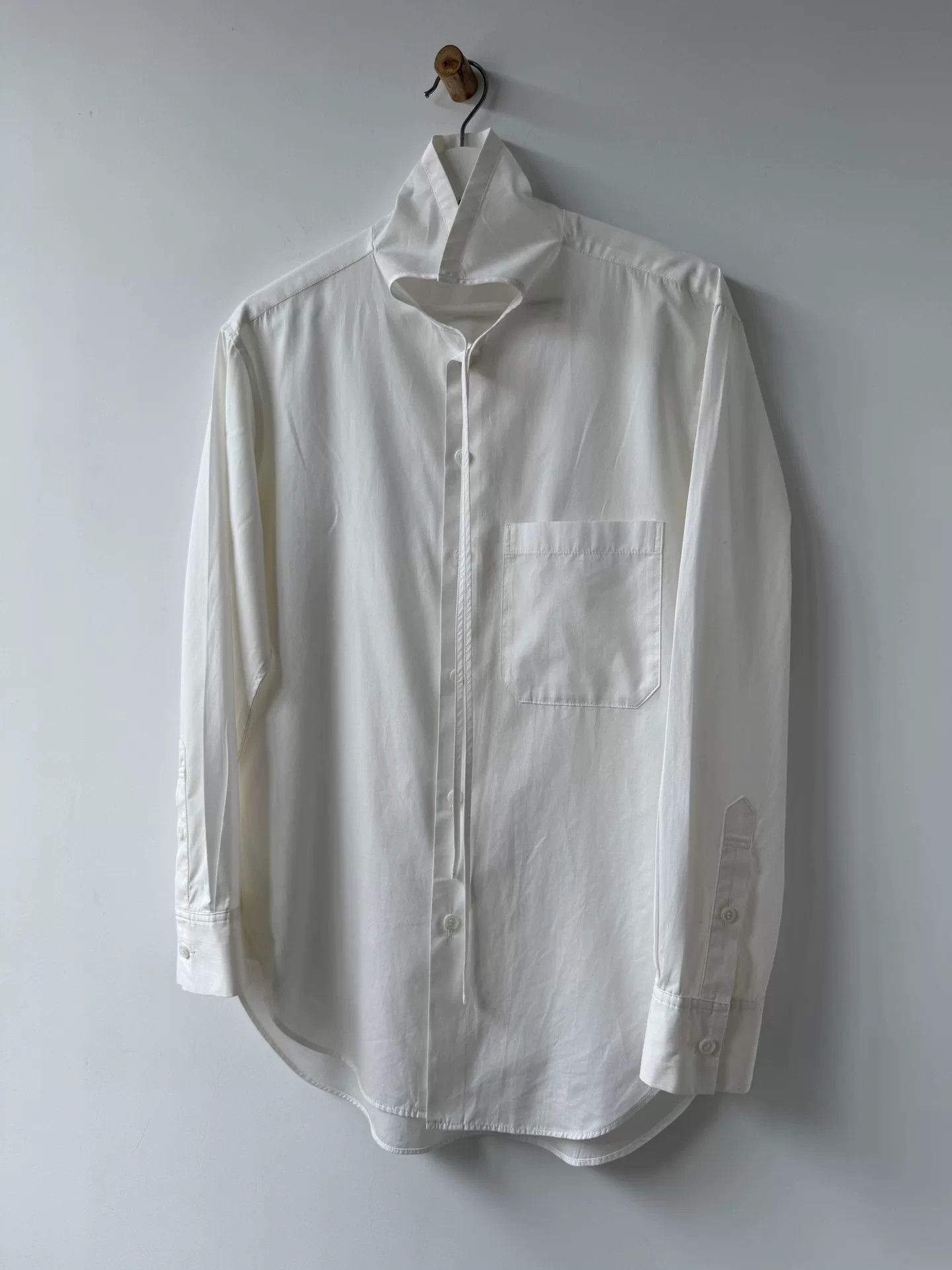 Y's Yohji Yamamoto Y's Unique Collar Shirt Size US L / EU 52-54 / 3 - 4 Thumbnail