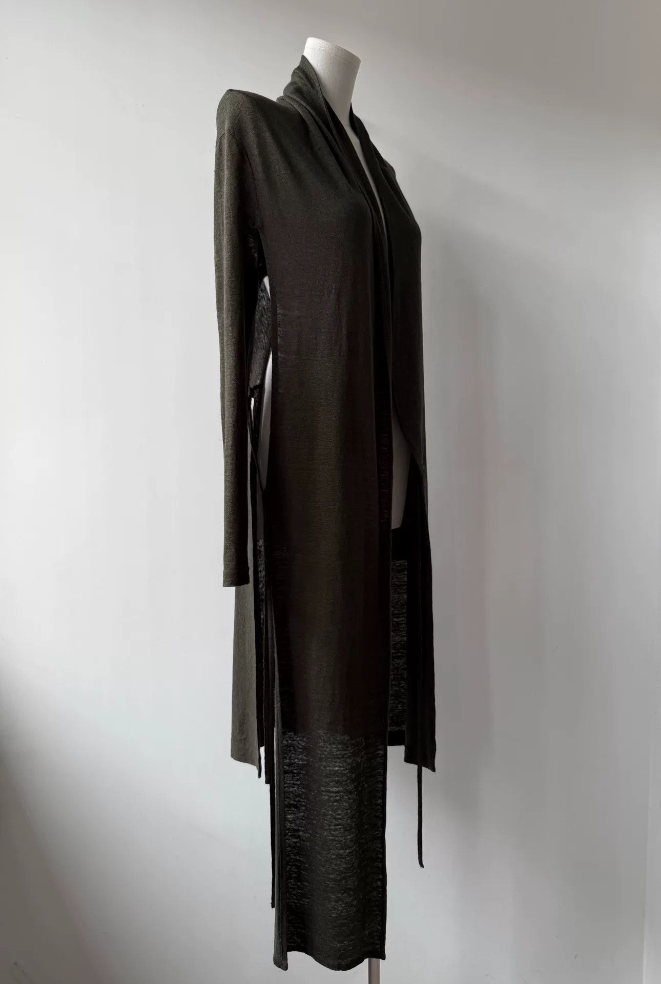 Y's Yohji Yamamoto Y's Linen Long Shirt Size S / US 4 / IT 40 - 5 Thumbnail