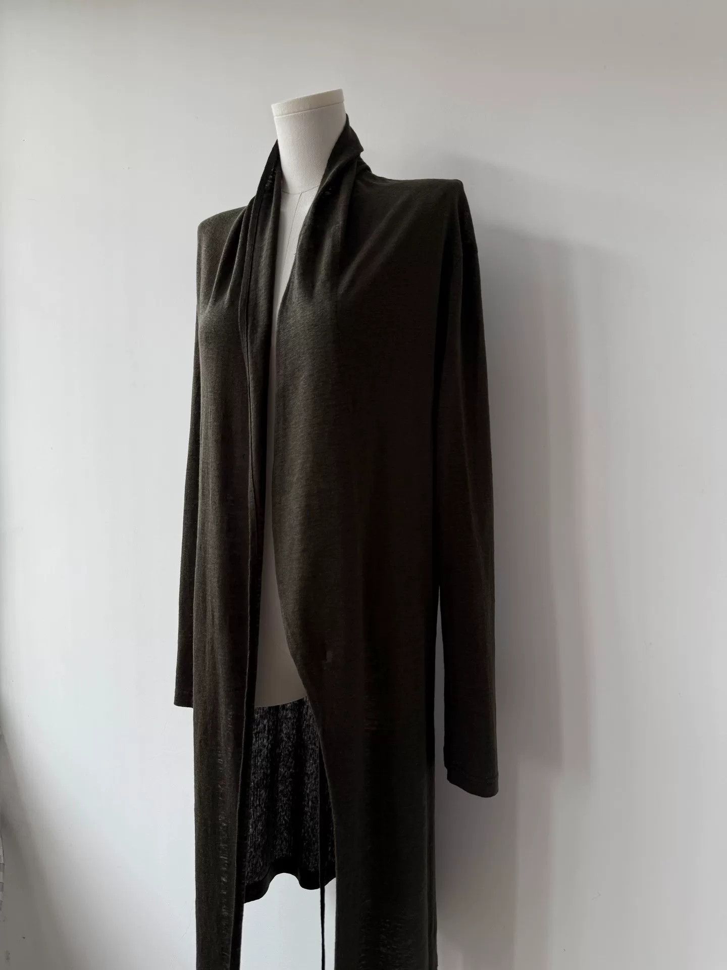 Y's Yohji Yamamoto Y's Linen Long Shirt Size S / US 4 / IT 40 - 3 Thumbnail