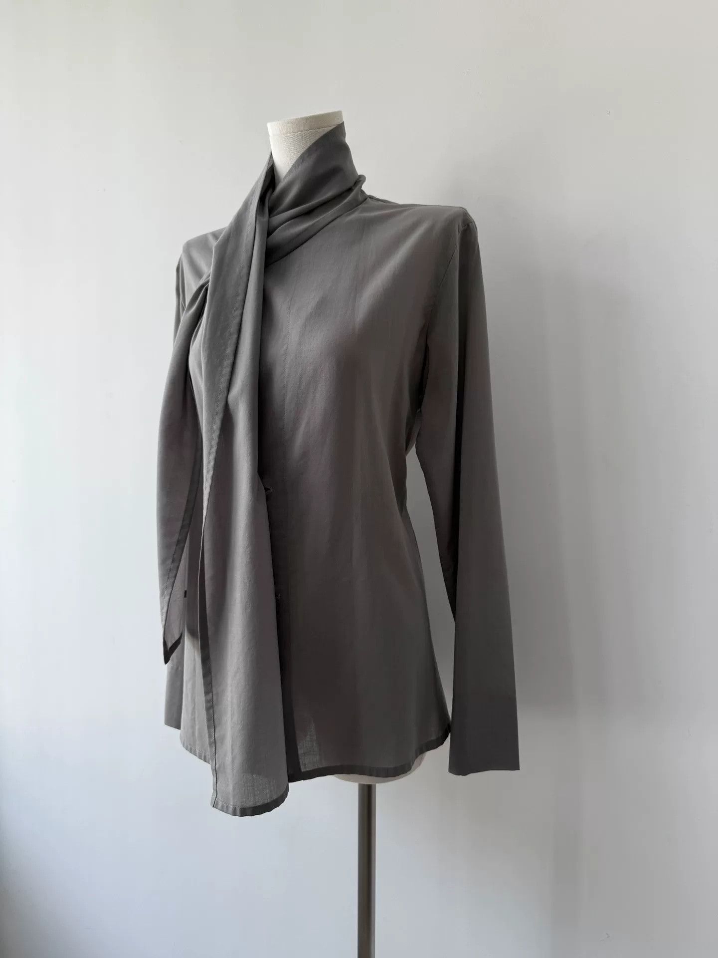 Yohji Yamamoto Yohji Yamamoto Long Sleeve Loose Shirt Size US M / EU 48-50 / 2 - 7 Thumbnail