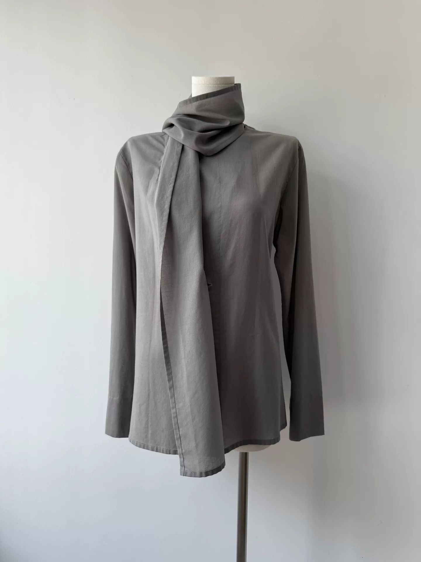 Yohji Yamamoto Yohji Yamamoto Long Sleeve Loose Shirt Size US M / EU 48-50 / 2 - 2 Thumbnail