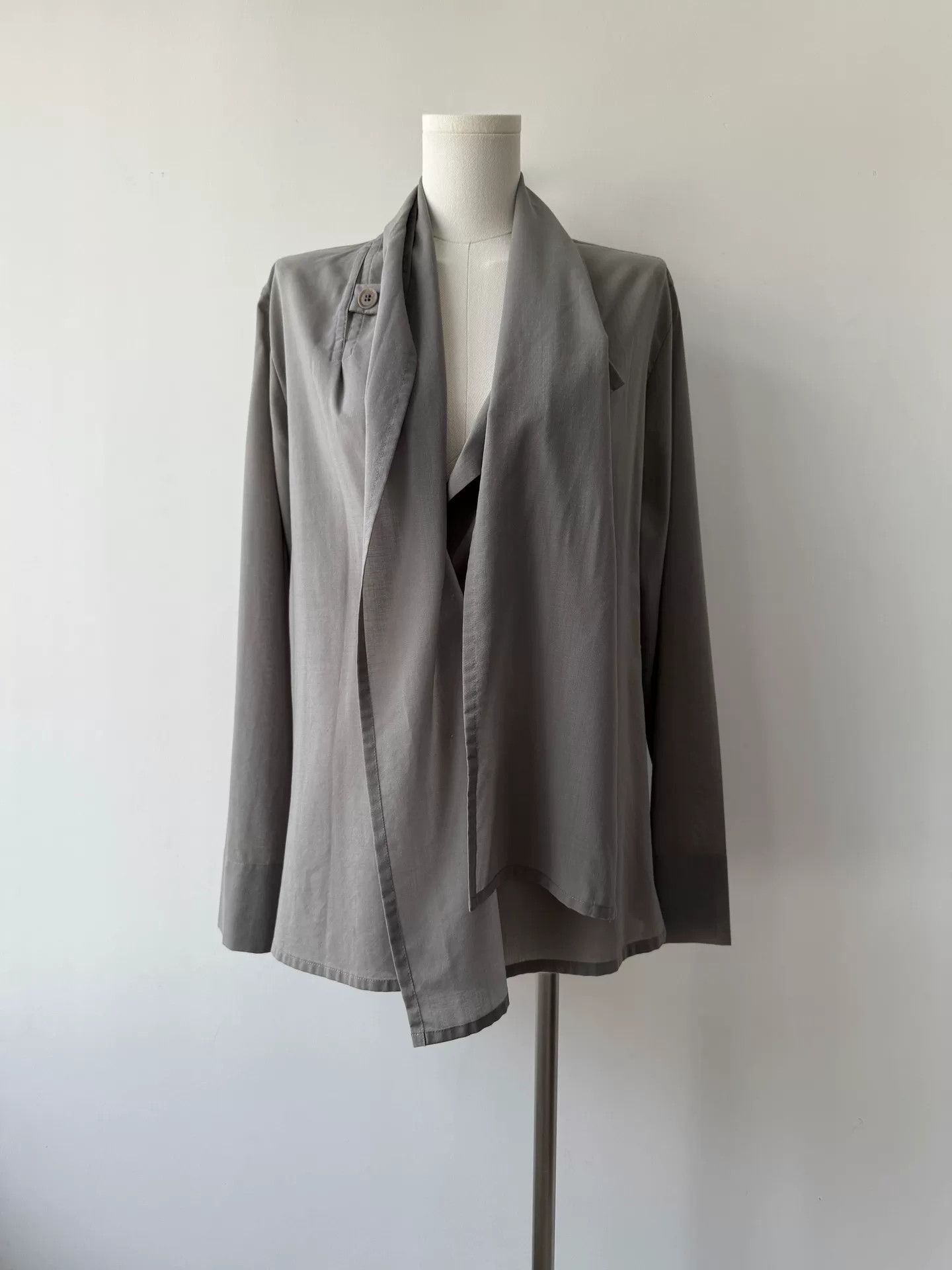 Yohji Yamamoto Yohji Yamamoto Long Sleeve Loose Shirt Size US M / EU 48-50 / 2 - 4 Thumbnail
