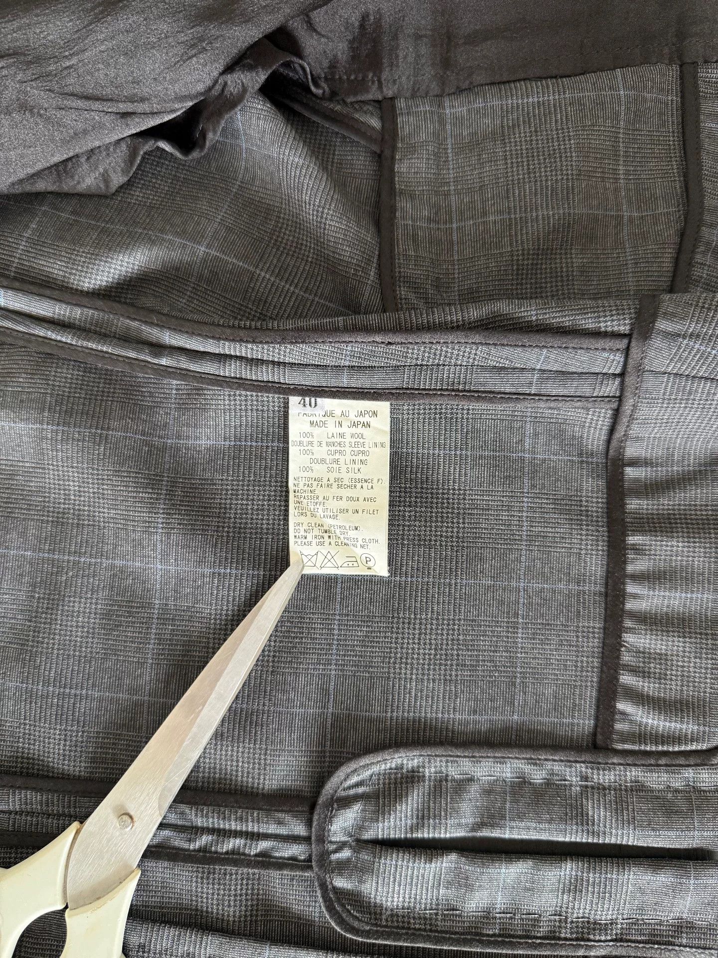 Y's y's by yohji yamamoto minimalist wool suit Size M / US 6-8 / IT 42-44 - 7 Thumbnail