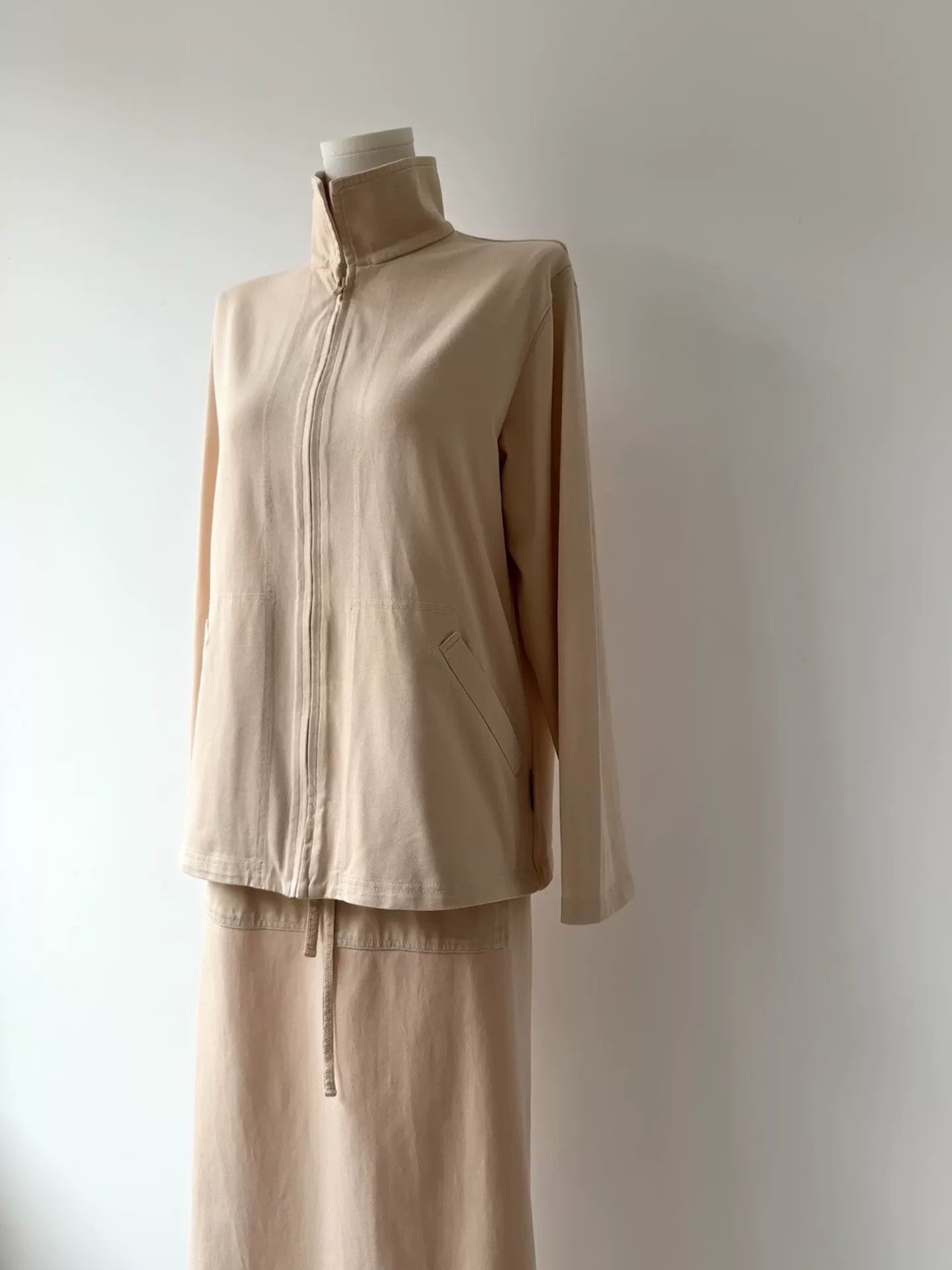 Y's yohji yamamoto minimalist jacket and dress set Size M / US 6-8 / IT 42-44 - 4 Thumbnail
