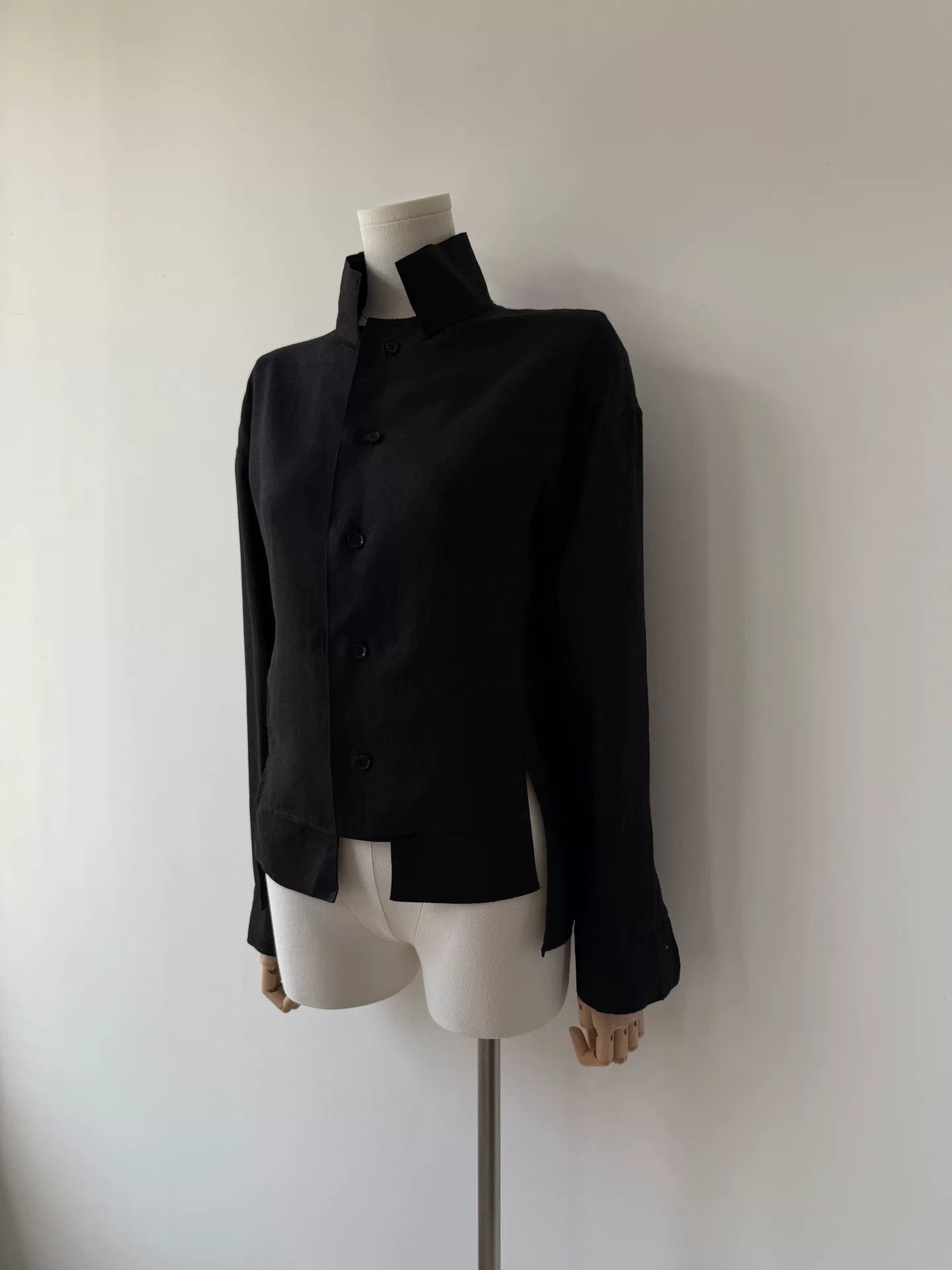 Y's yohji yamamoto linen jacket with unique design Size US M / EU 48-50 / 2 - 5 Thumbnail