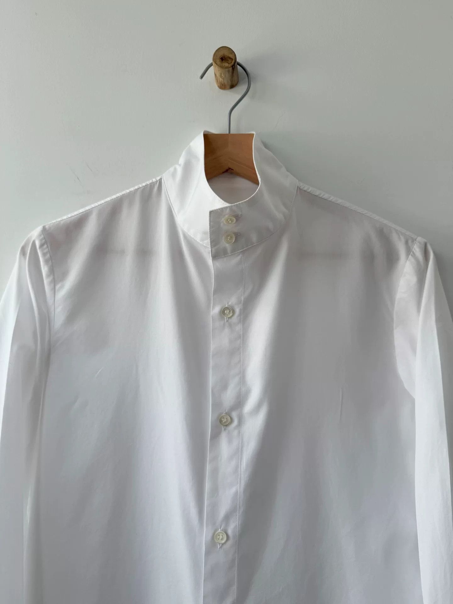 Y's Yohji Yamamoto Long Sleeve White Shirt Size US M / EU 48-50 / 2 - 4 Thumbnail
