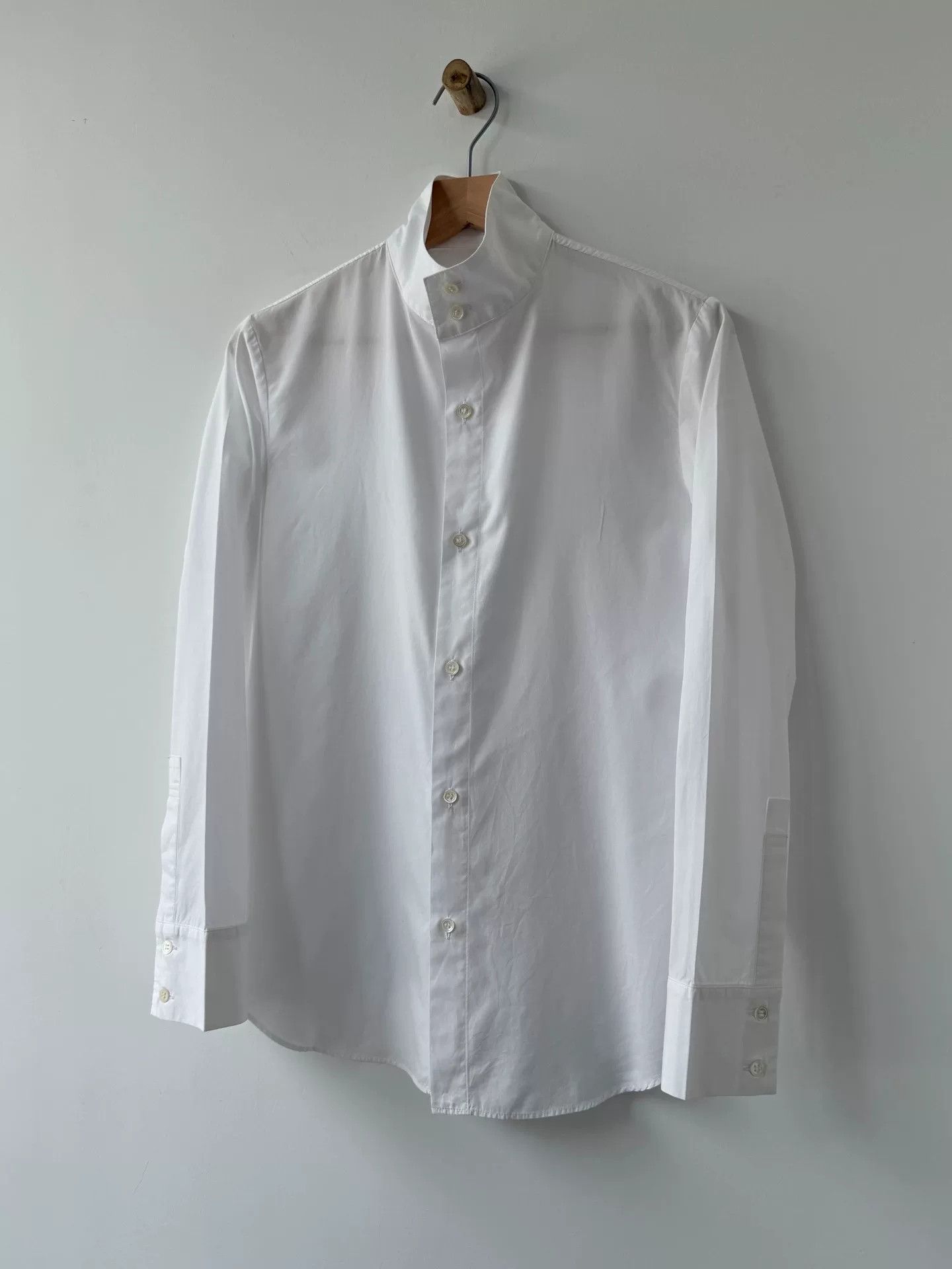 Y's Yohji Yamamoto Long Sleeve White Shirt Size US M / EU 48-50 / 2 - 2 Thumbnail