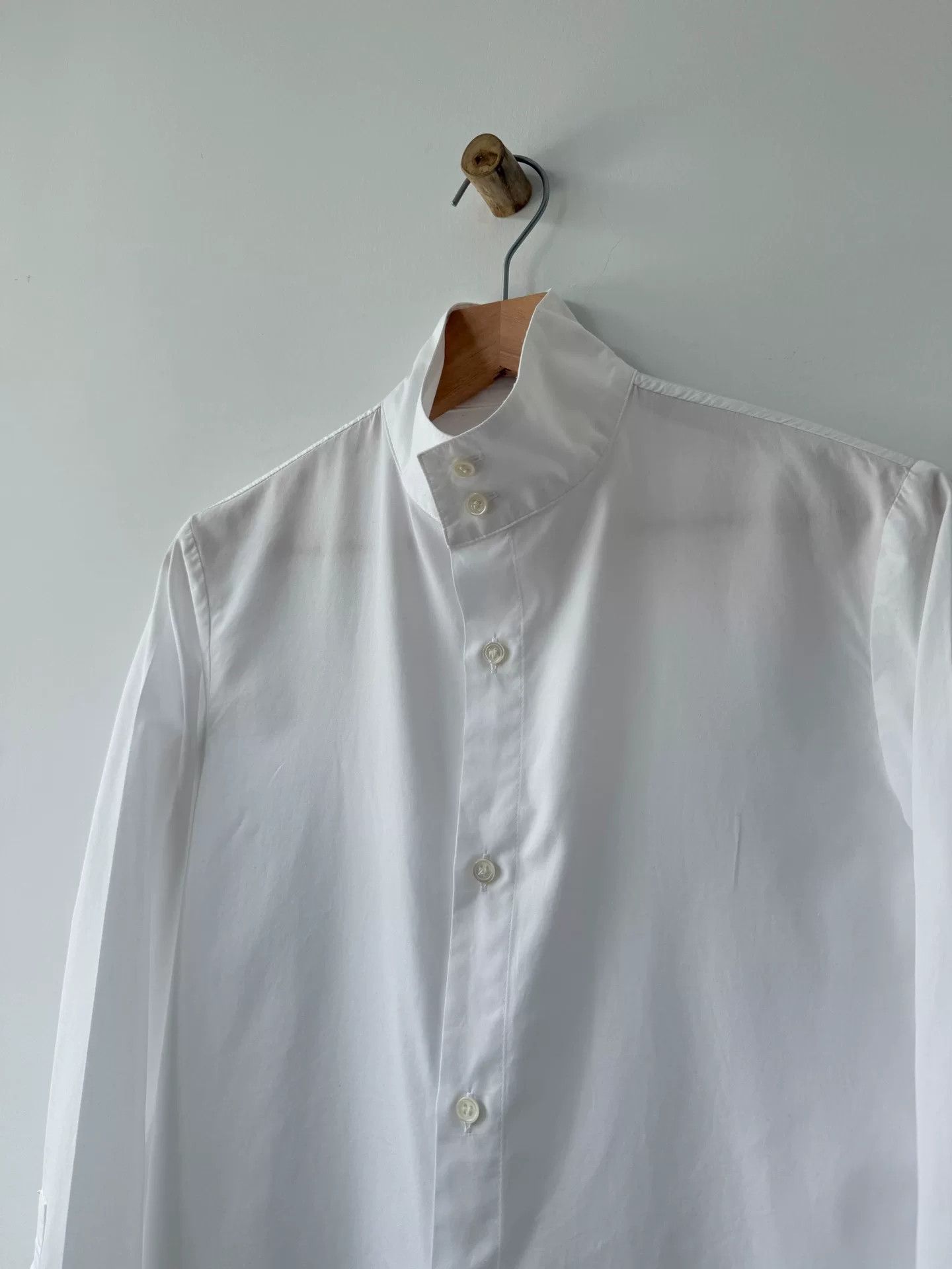 Y's Yohji Yamamoto Long Sleeve White Shirt Size US M / EU 48-50 / 2 - 3 Thumbnail