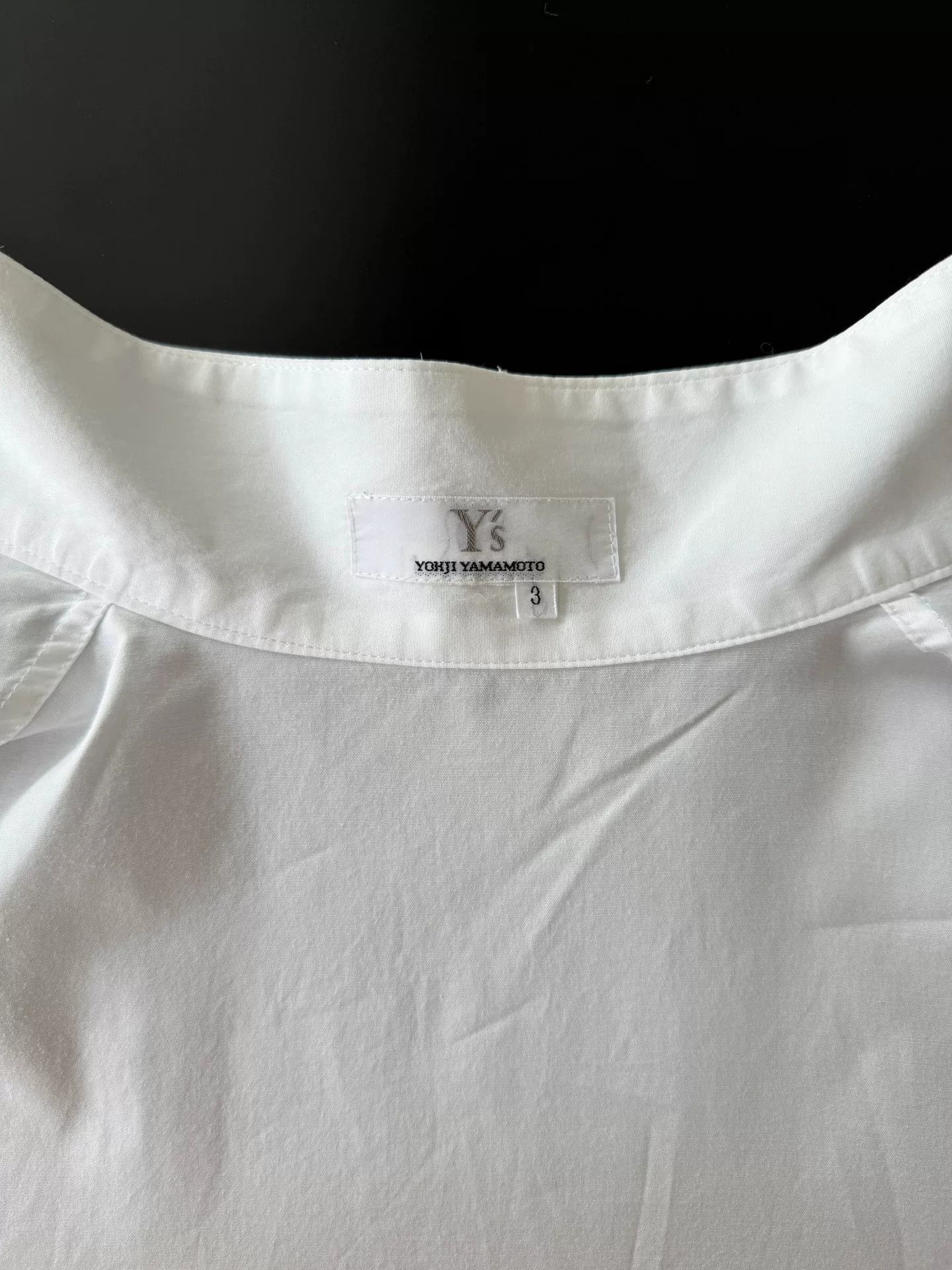 Y's Yohji Yamamoto Long Sleeve White Shirt Size US M / EU 48-50 / 2 - 5 Thumbnail