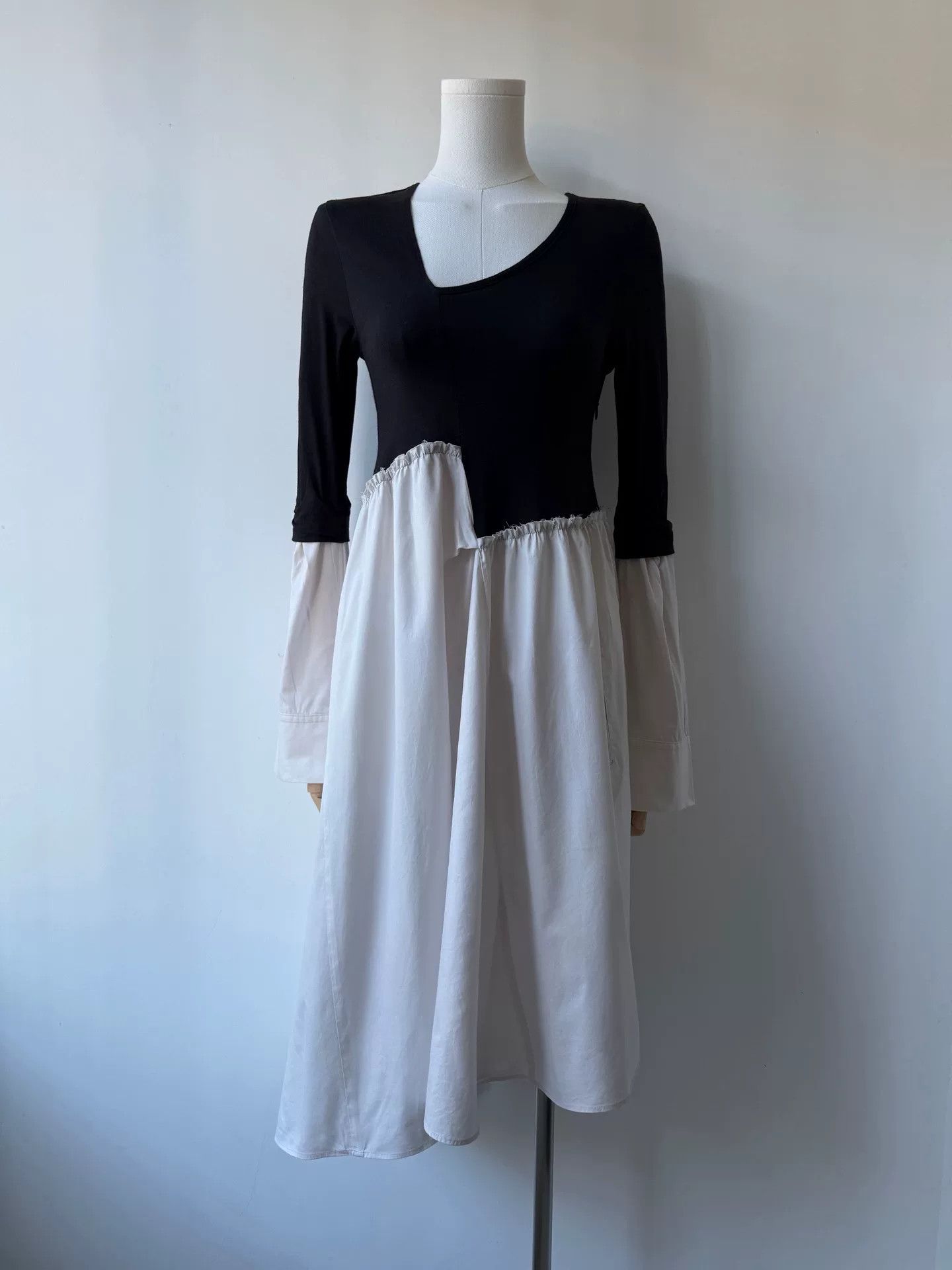 Y's Yohji Yamamoto Y's Color Block Long Dress Size M / US 6-8 / IT 42-44 - 2 Thumbnail