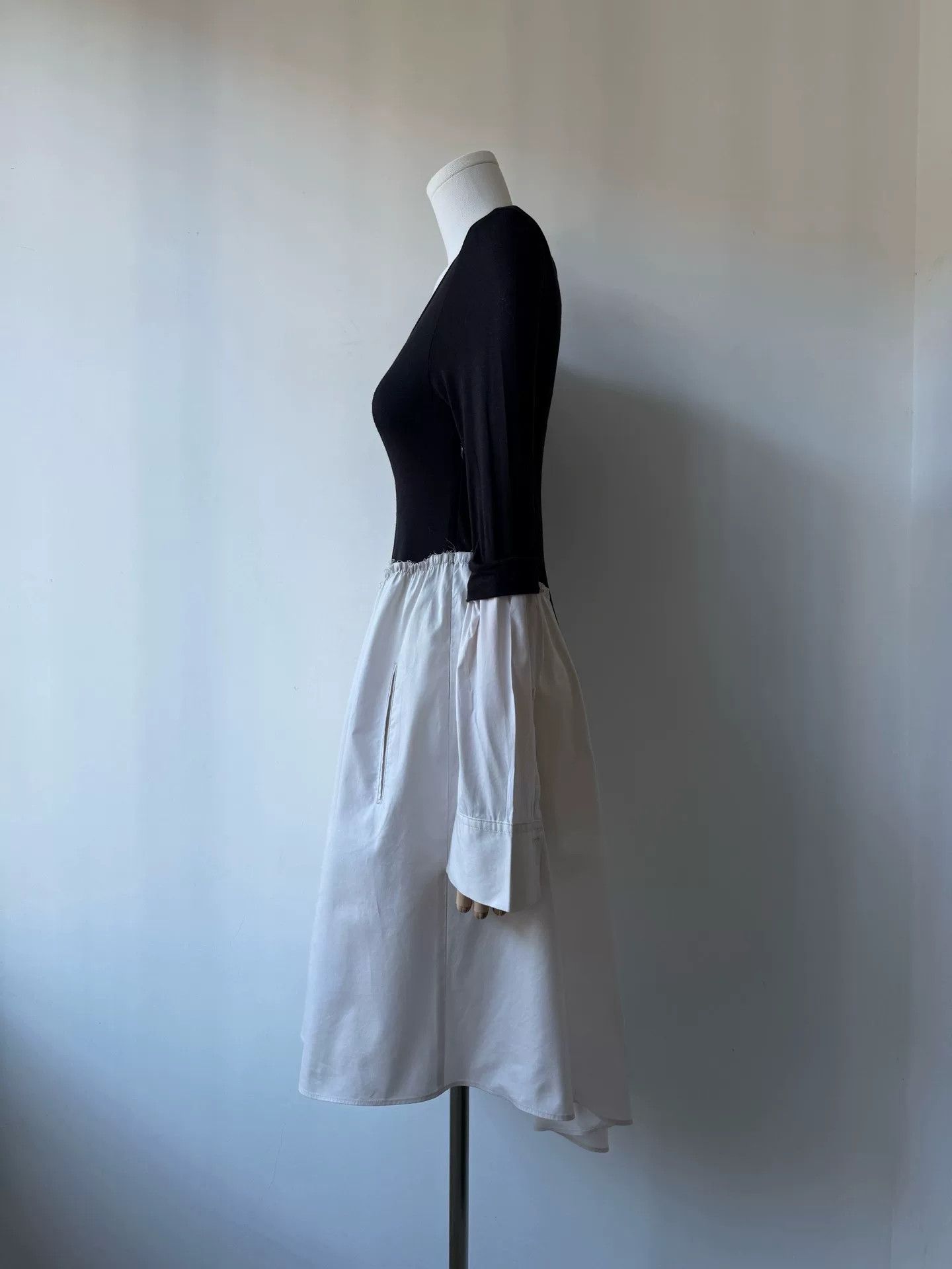 Y's Yohji Yamamoto Y's Color Block Long Dress Size M / US 6-8 / IT 42-44 - 3 Thumbnail
