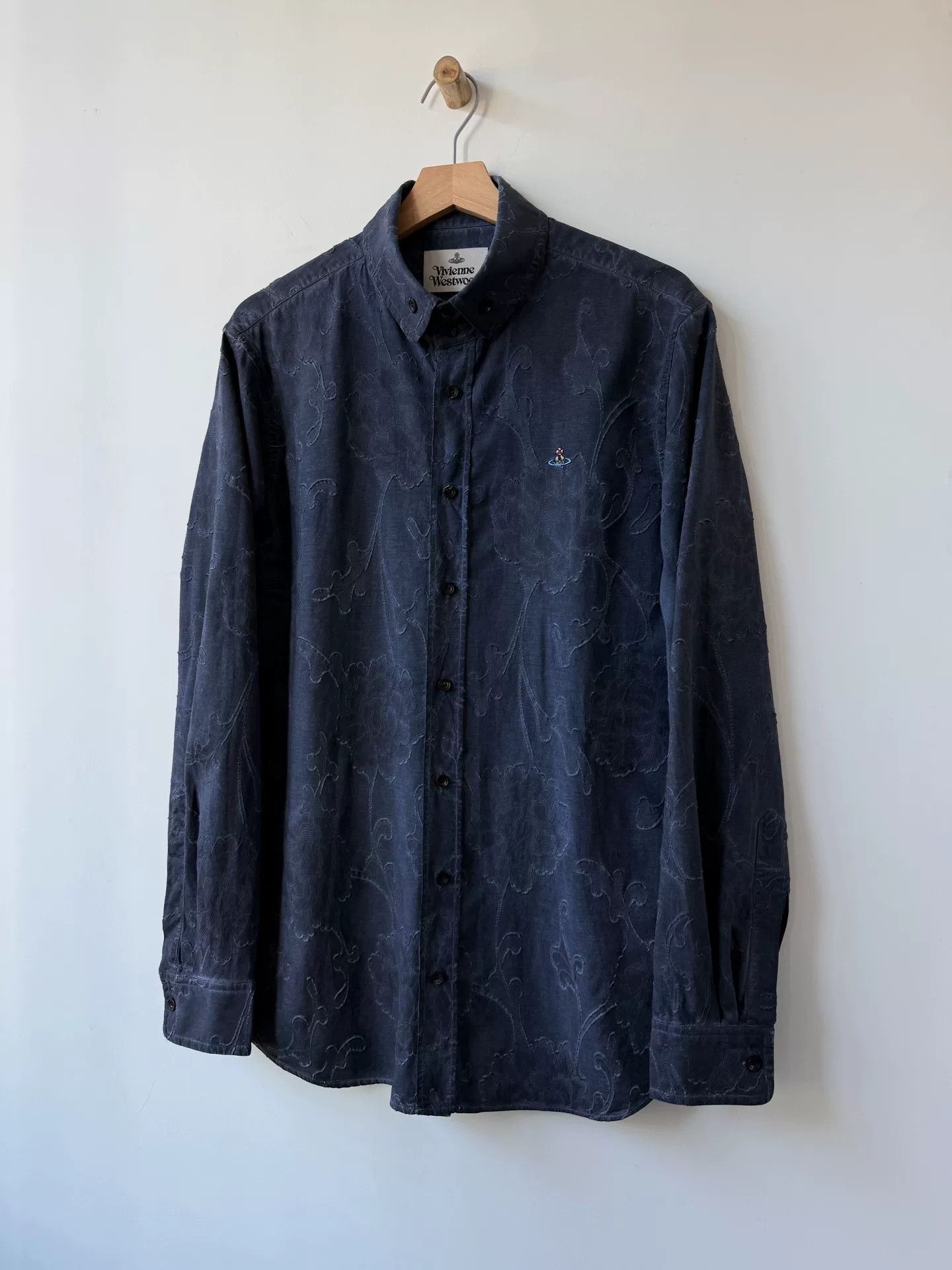 Vivienne Westwood vintage embroidered shirt by vivienne westwood Size L / US 10 / IT 46 - 3 Thumbnail