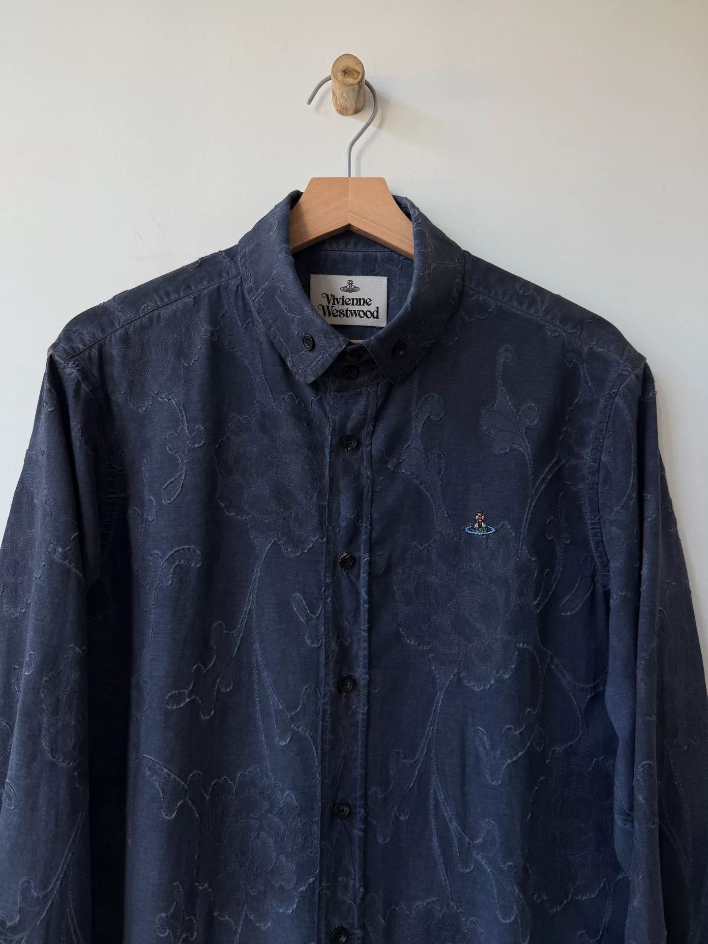 Vivienne Westwood vintage embroidered shirt by vivienne westwood Size L / US 10 / IT 46 - 4 Thumbnail