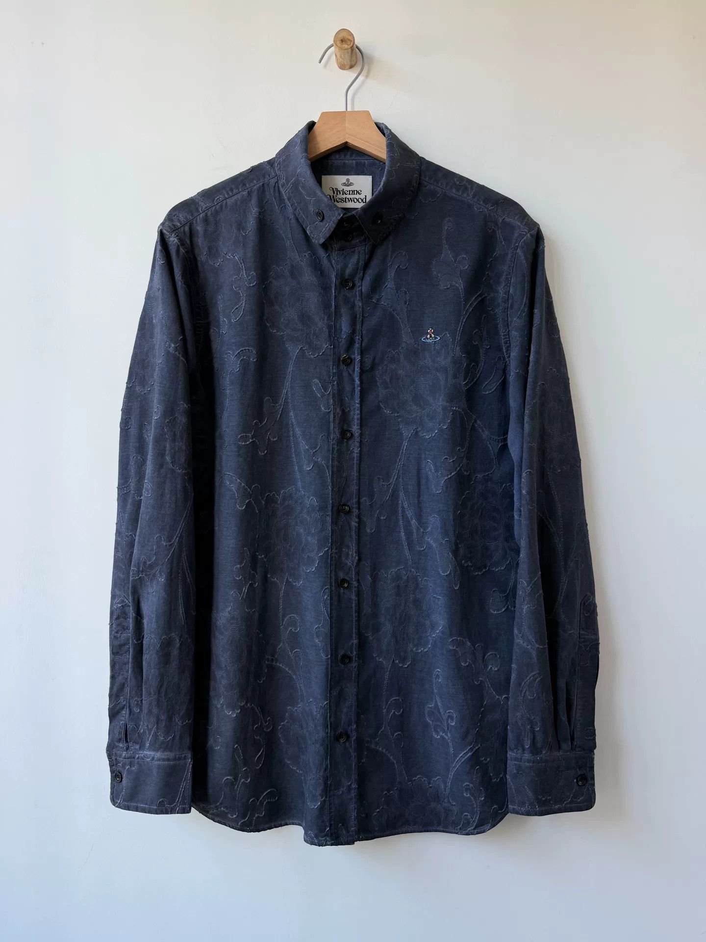 Vivienne Westwood vintage embroidered shirt by vivienne westwood Size L / US 10 / IT 46 - 2 Thumbnail
