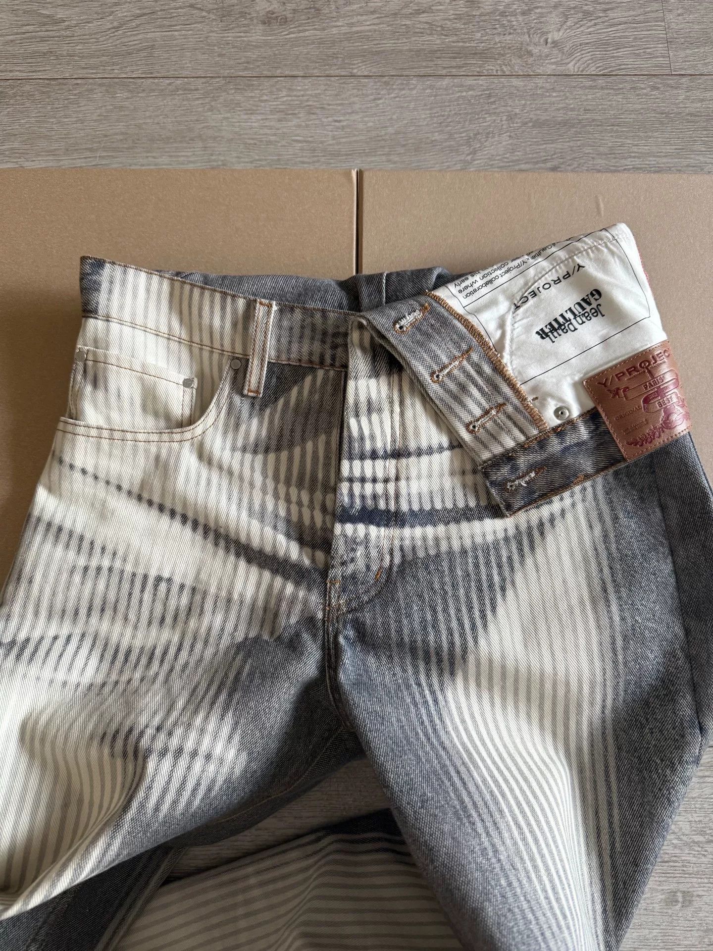 Y/Project Y/Project X Jean Paul Gaultier Muscle Jeans Size 36" / US 14 / IT 50 - 2 Thumbnail