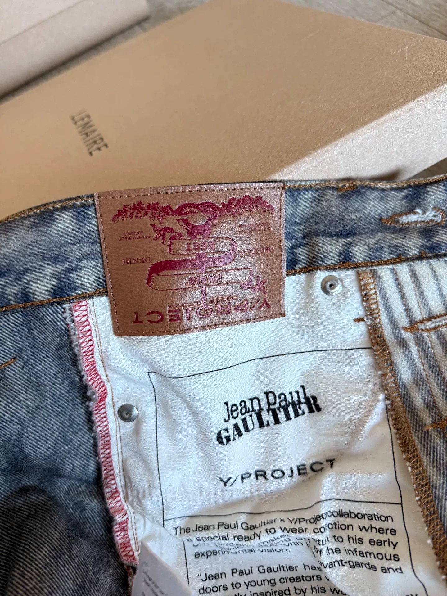 Y/Project Y/Project X Jean Paul Gaultier Muscle Jeans Size 36" / US 14 / IT 50 - 7 Thumbnail